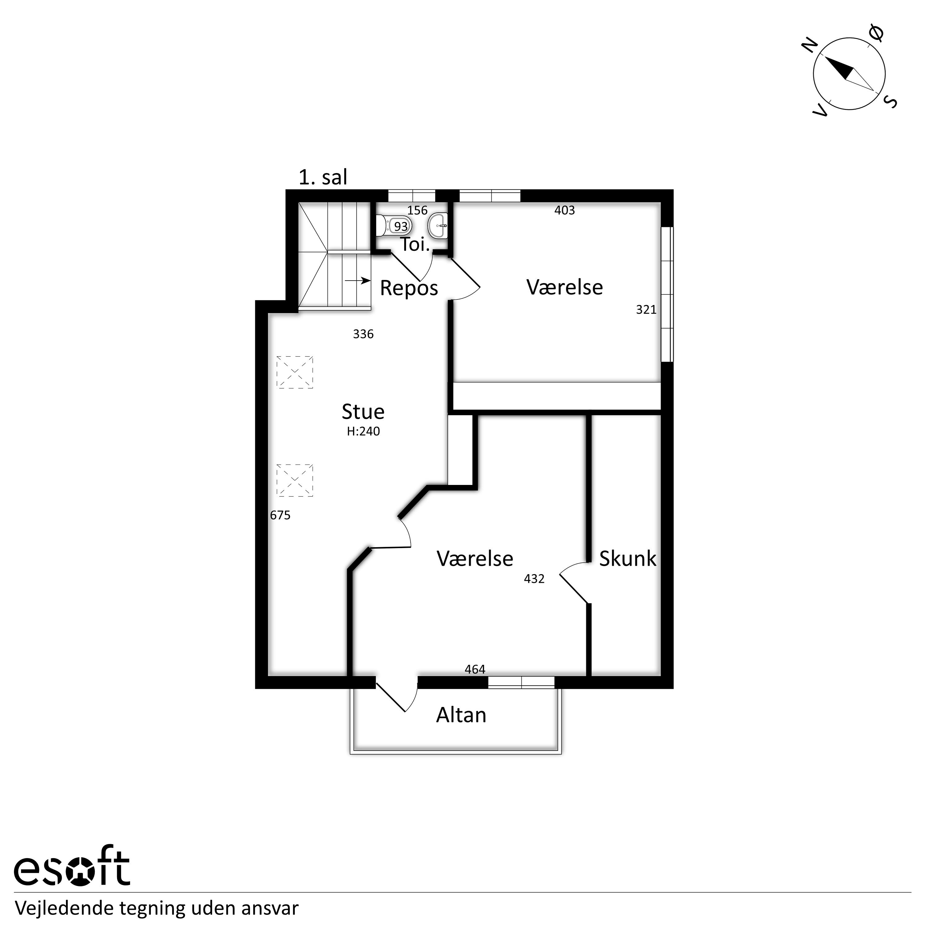 Plantegninger billede af Hovedgaden 48, 8860 Ulstrup