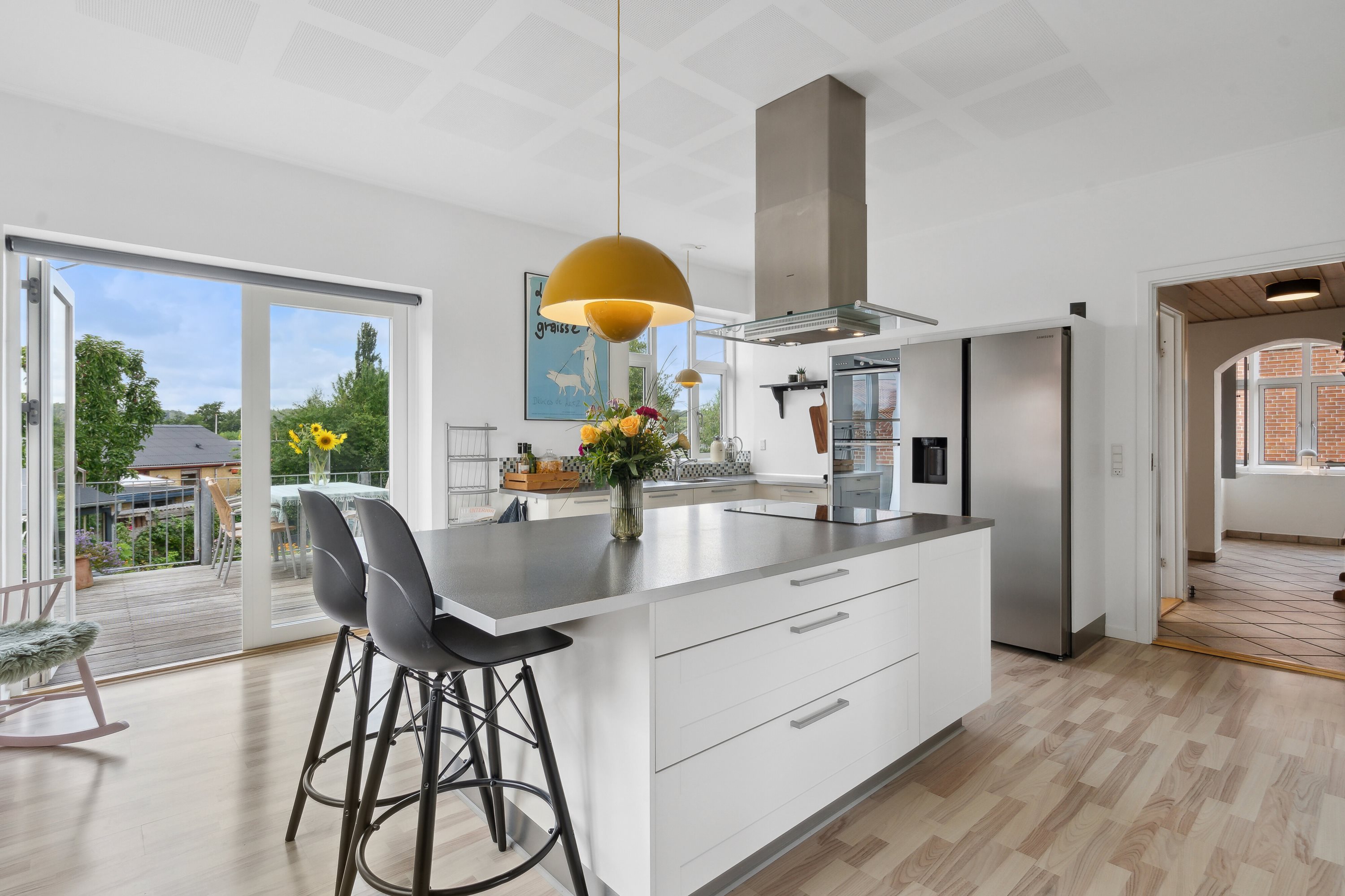 Fremhævet køkken billede i fuldskærmstilstand. Billede af Hovedgaden 48, 8860 Ulstrup