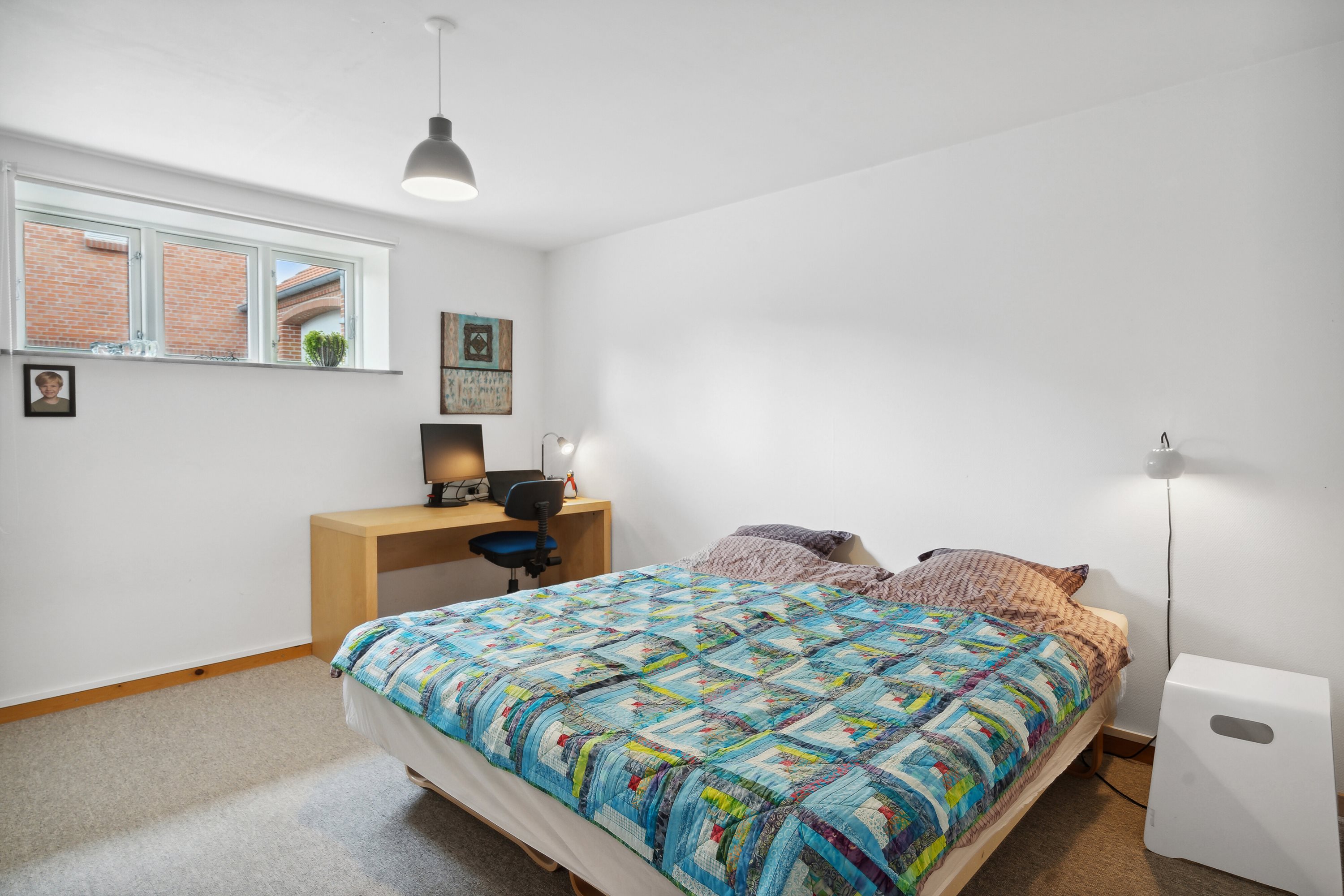 Fremhævet soveværelse billede i fuldskærmstilstand. Billede af Hovedgaden 48, 8860 Ulstrup