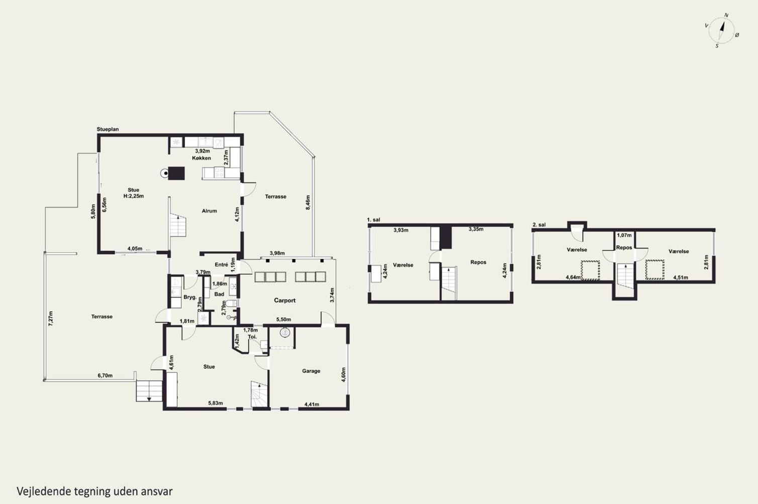 Plantegninger billede af Bredetvedvej 2, Bredetved, 4300 Holbæk