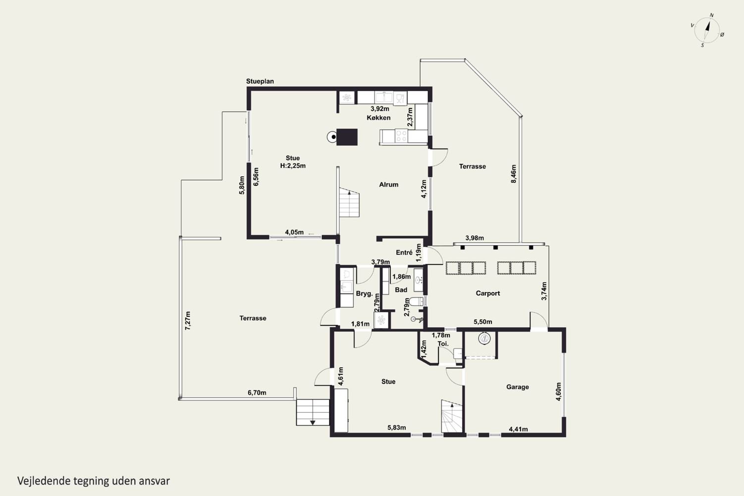 Plantegninger billede af Bredetvedvej 2, Bredetved, 4300 Holbæk