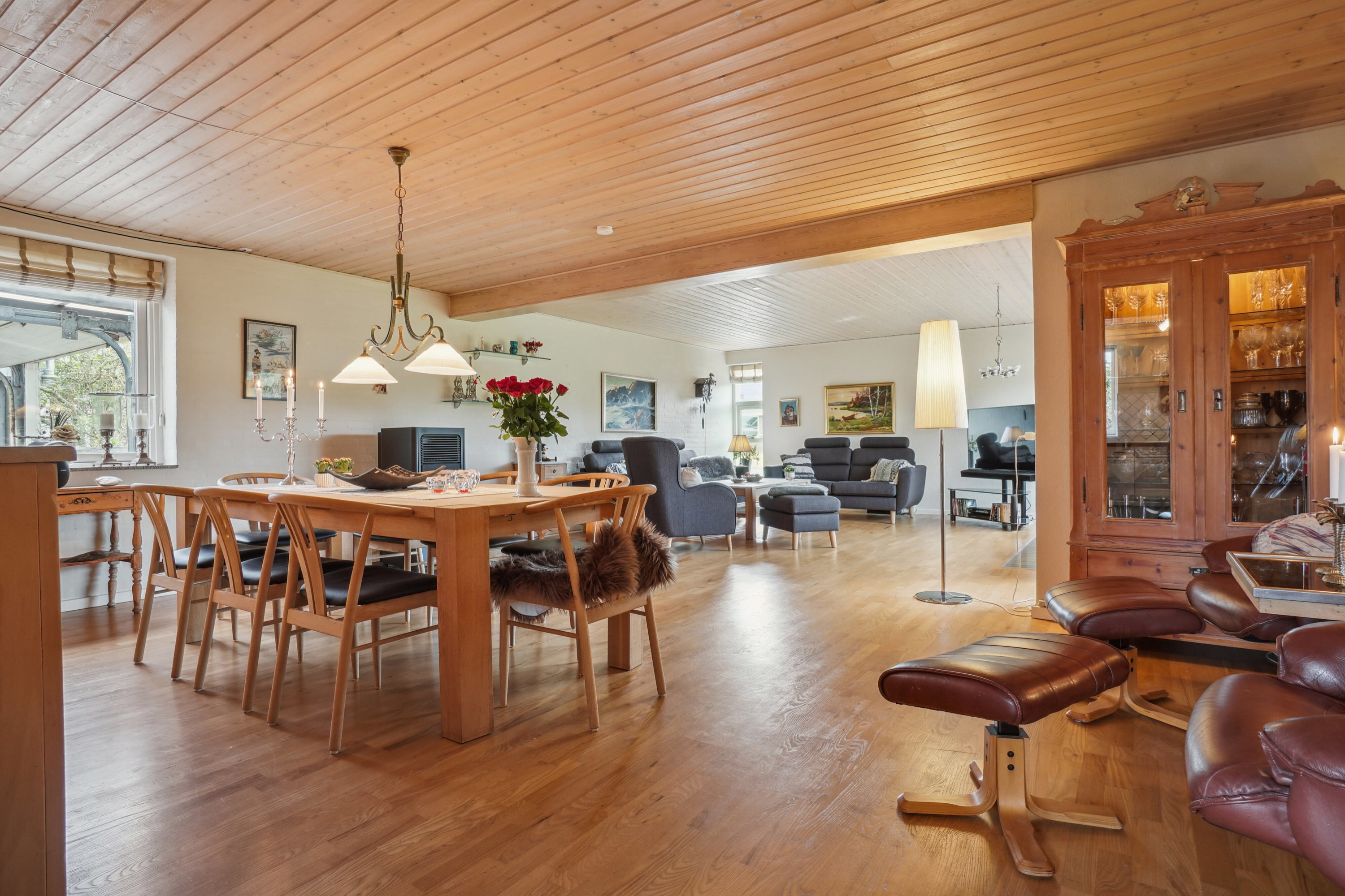 Miniaturebillede 1: stue. Billede af Kjærkbak 9, Klitmøller, 7700 Thisted