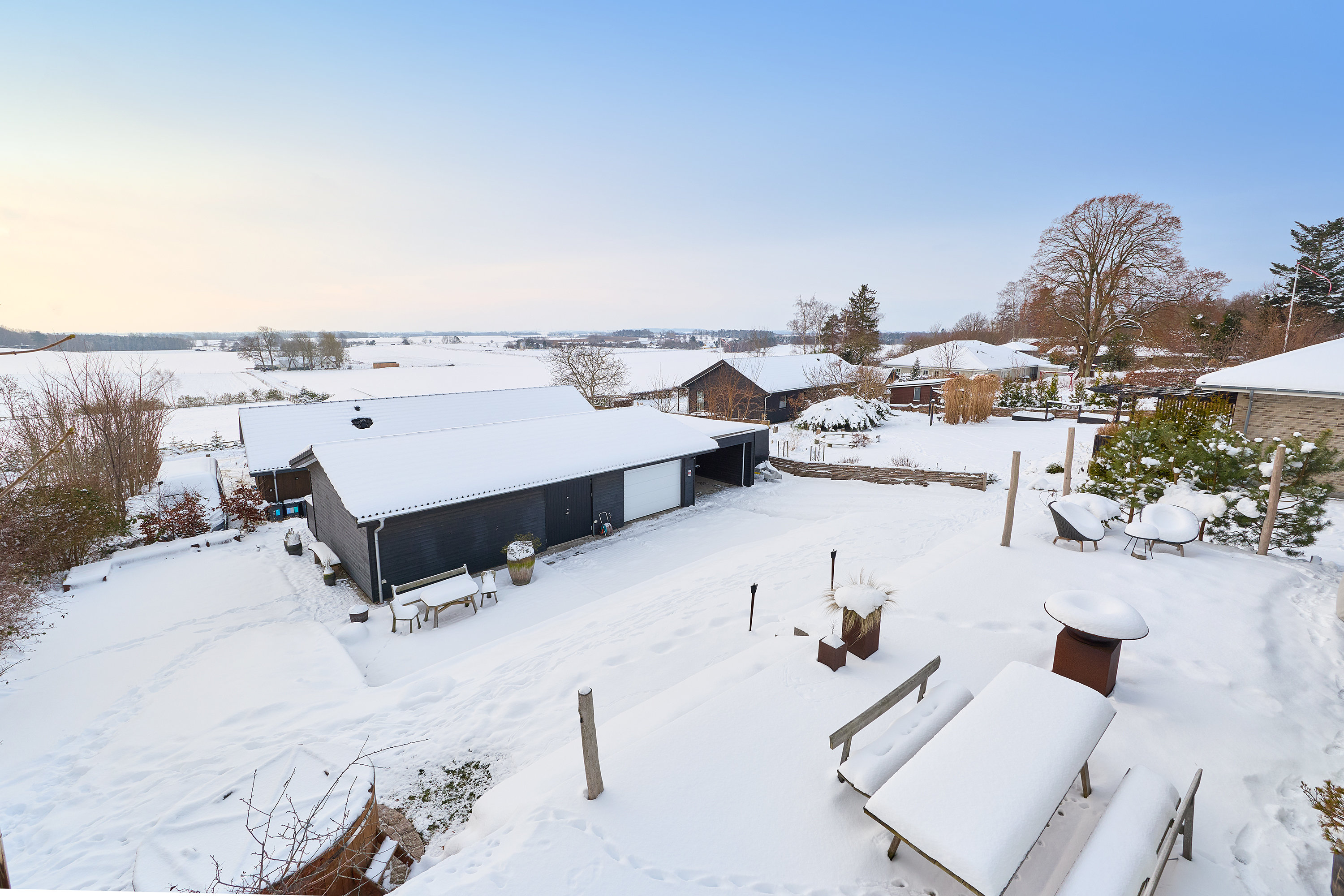 Fremhævet ejendommen billede i fuldskærmstilstand. Billede af Meransletten 1, 3630 Jægerspris