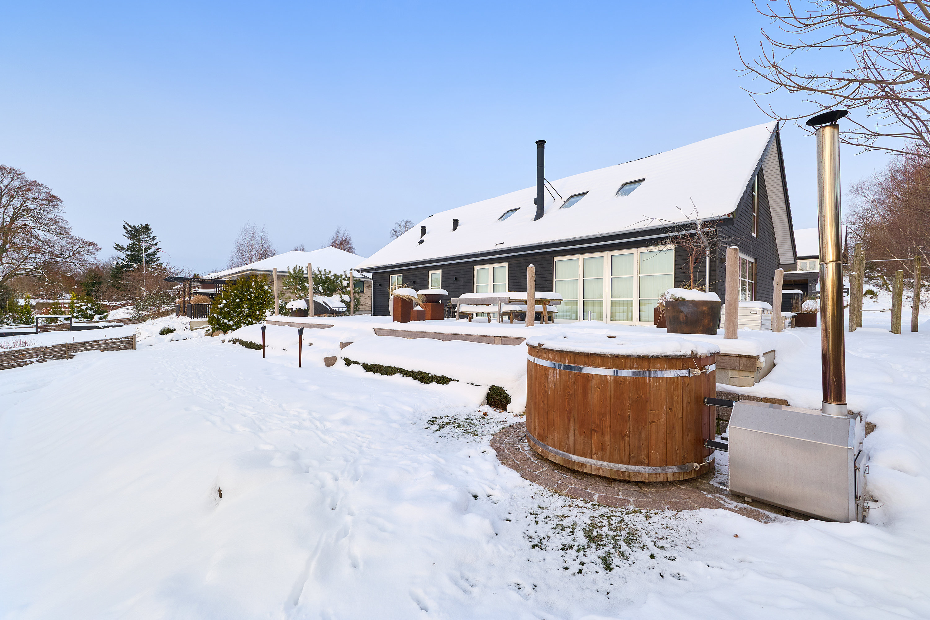 Fremhævet ejendommen billede i fuldskærmstilstand. Billede af Meransletten 1, 3630 Jægerspris