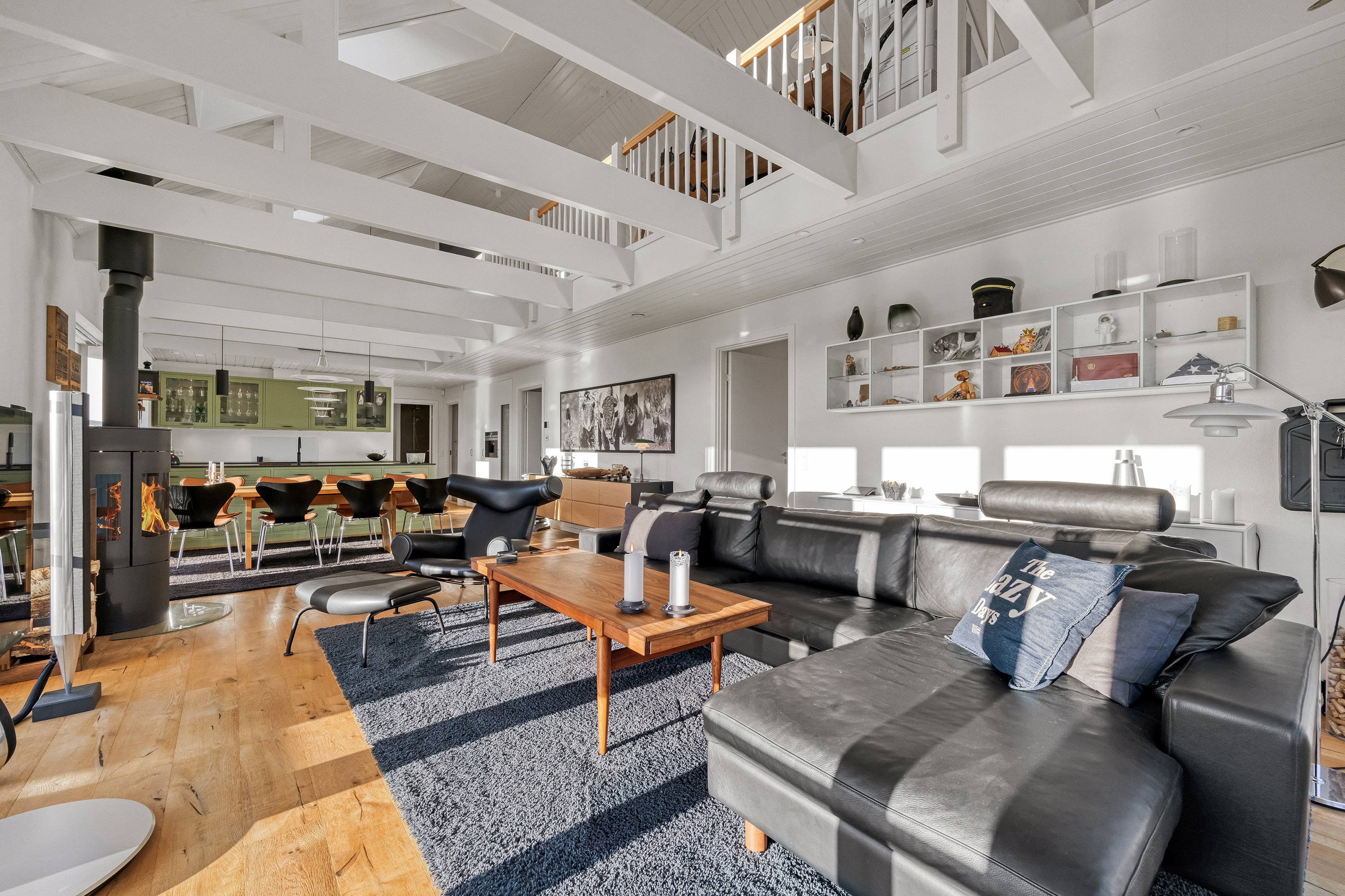 Fremhævet stue billede i fuldskærmstilstand. Billede af Meransletten 1, 3630 Jægerspris