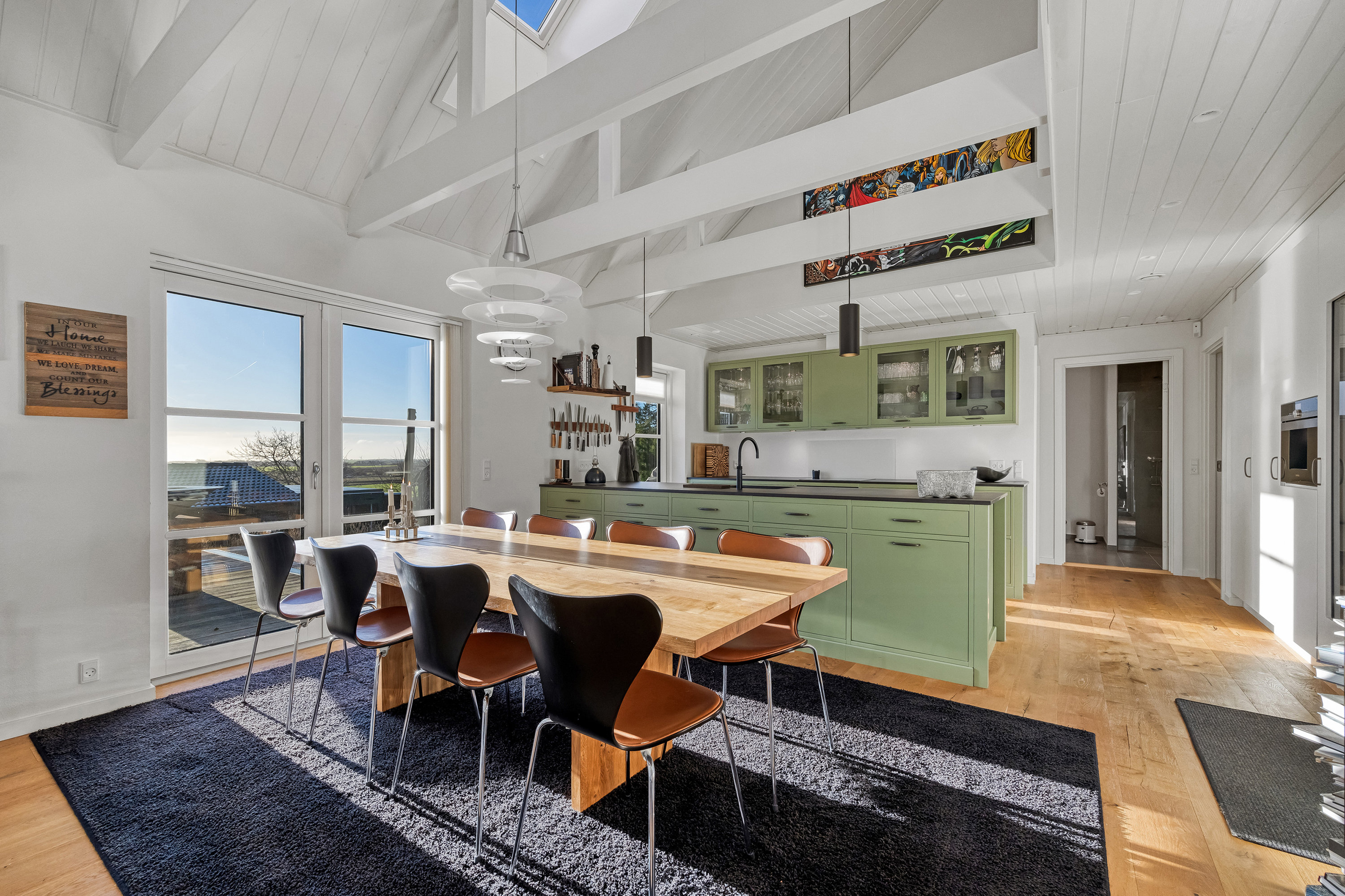 Fremhævet stue billede i fuldskærmstilstand. Billede af Meransletten 1, 3630 Jægerspris