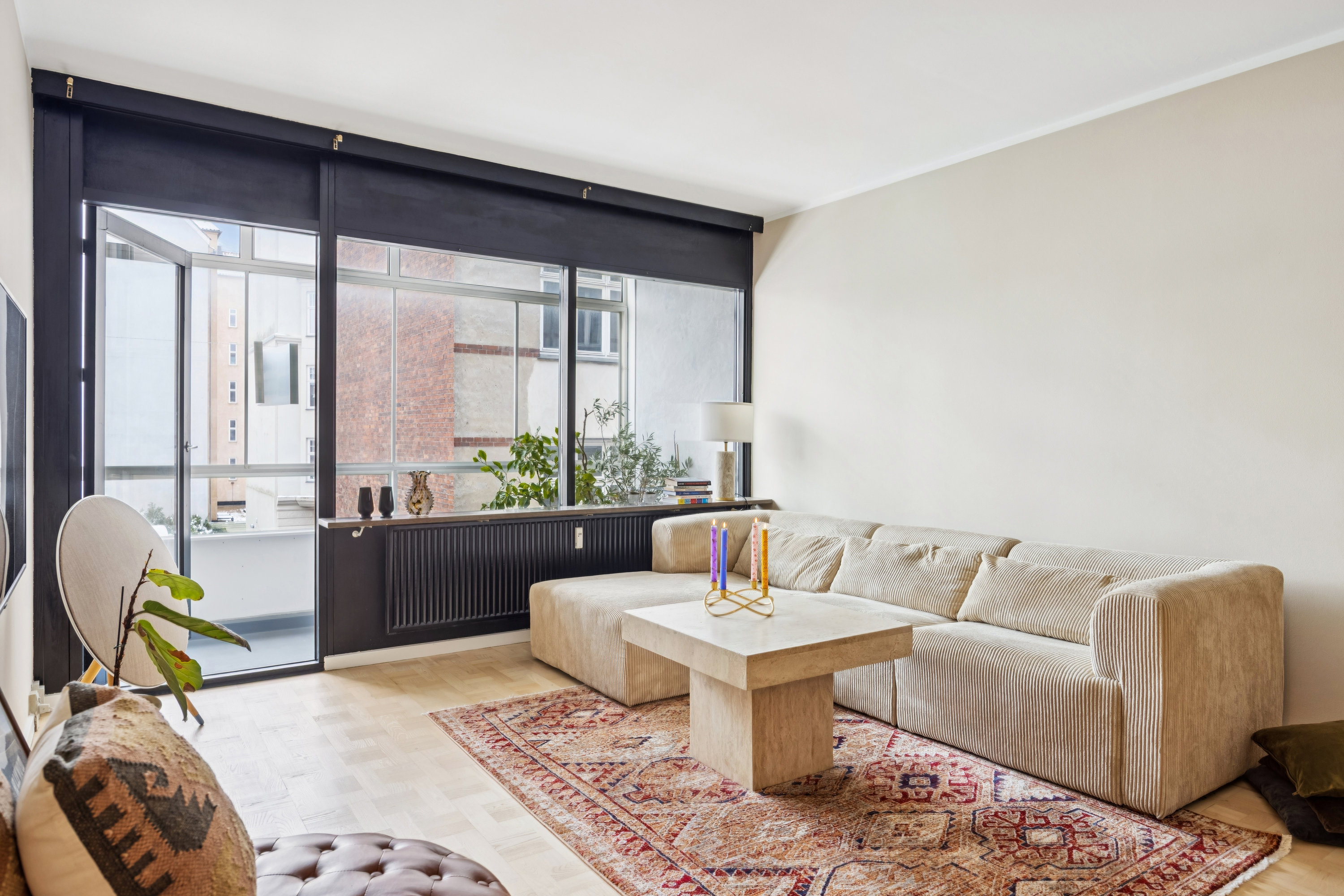 Miniaturebillede 1: stue. Billede af Nordre Fasanvej 60, 2. 21., 2000 Frederiksberg