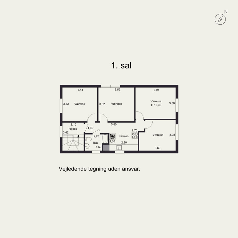 Plantegninger billede af Stockholmsgade 36, Christiansbjerg, 8200 Aarhus N