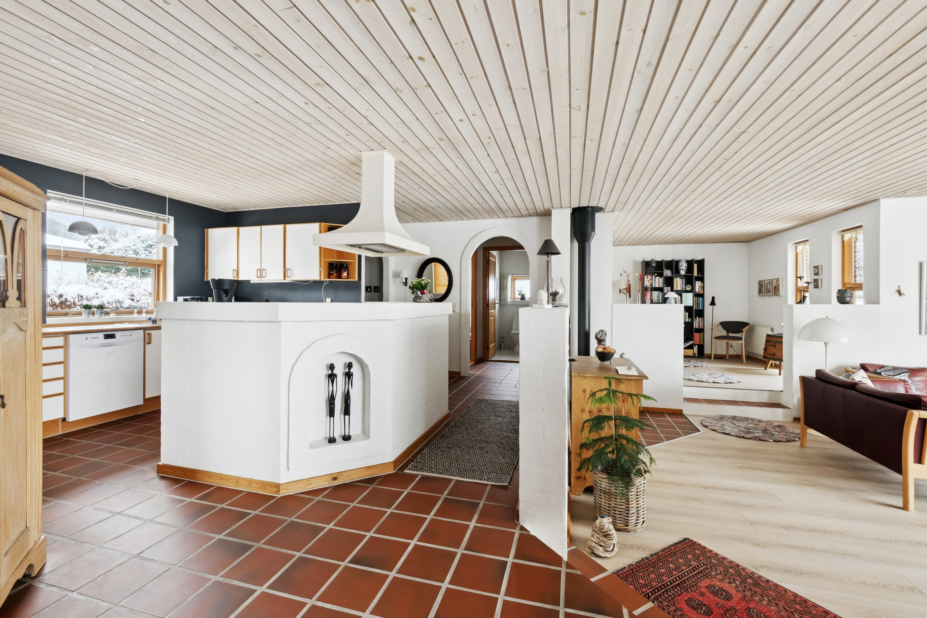 Fremhævet køkken billede i fuldskærmstilstand. Billede af Kokildedalen 9, 8800 Viborg