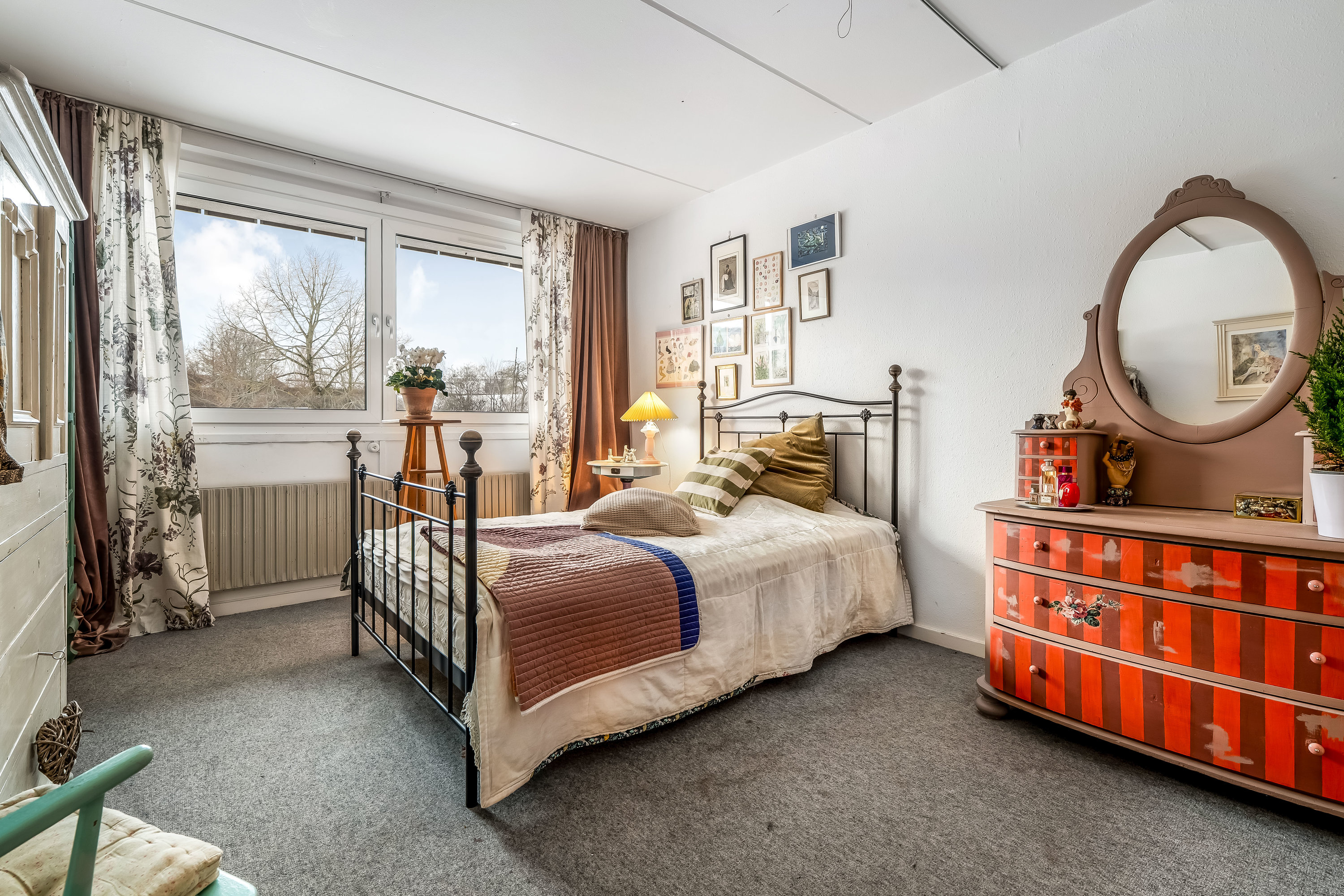 Fremhævet soveværelse billede i fuldskærmstilstand. Billede af Kongensgavevej 51, st.. tv., 3200 Helsinge