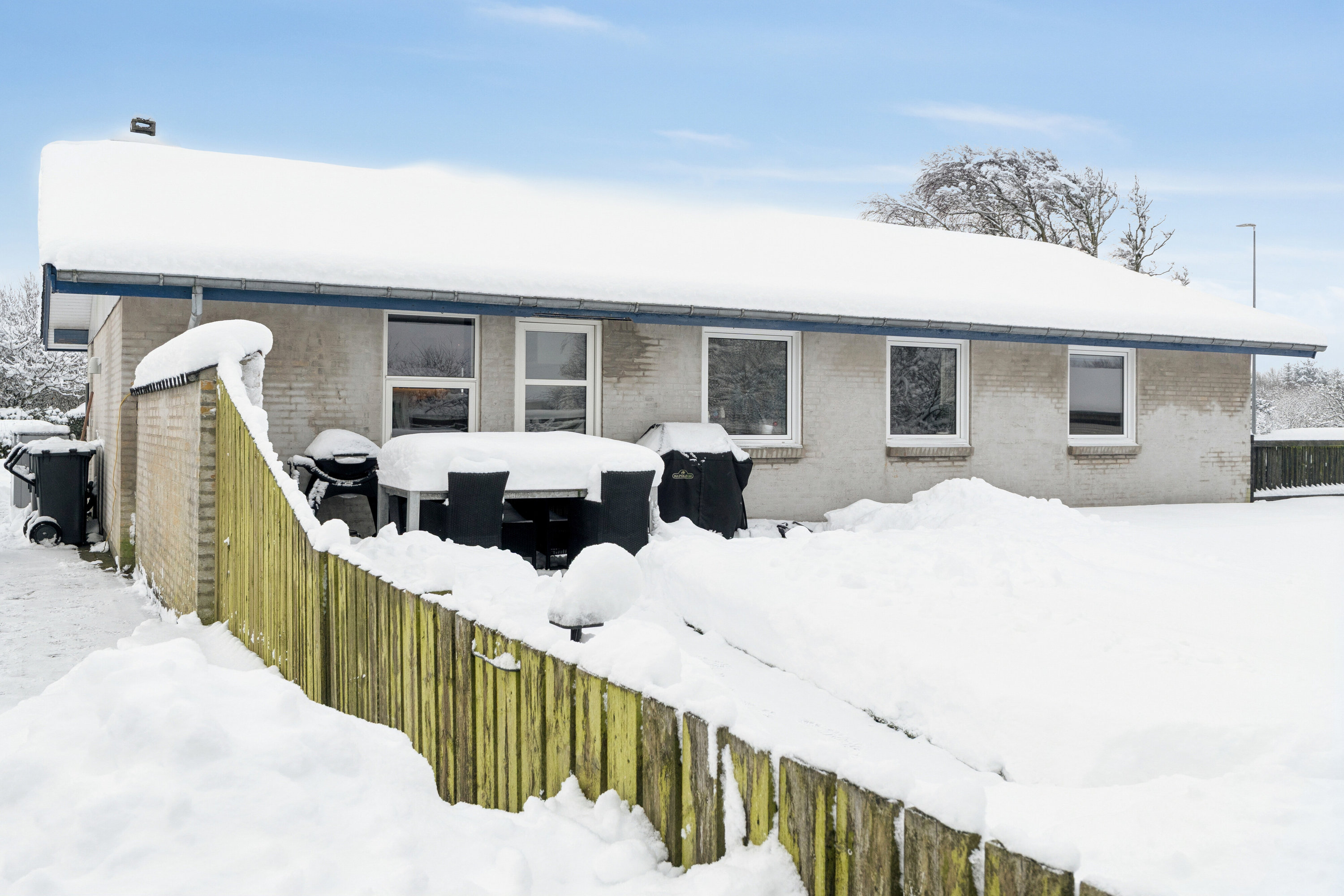 Villa: Set fra haven på Gl Hirtshalsvej 18B, Vidstrup, 9800 Hjørring