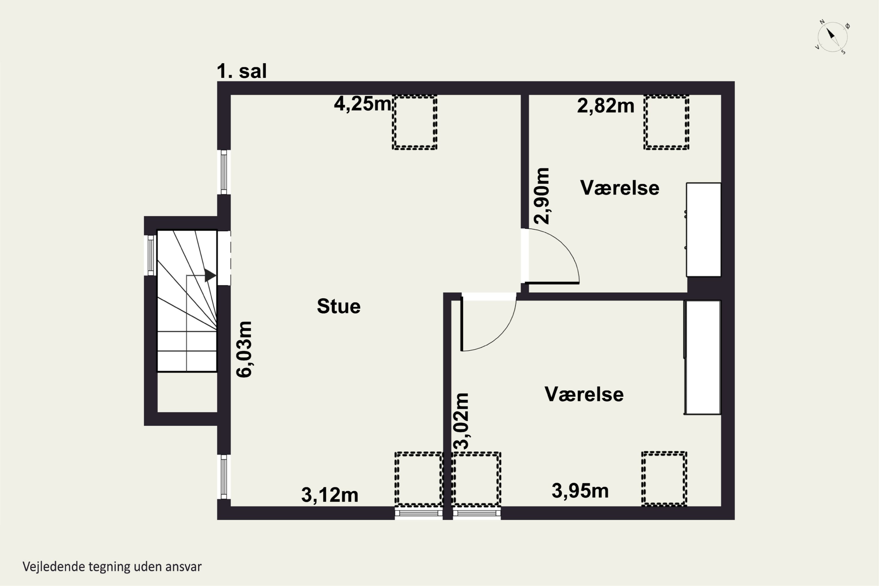 Plantegninger billede af Møllegårdsvej 51B, 8600 Silkeborg
