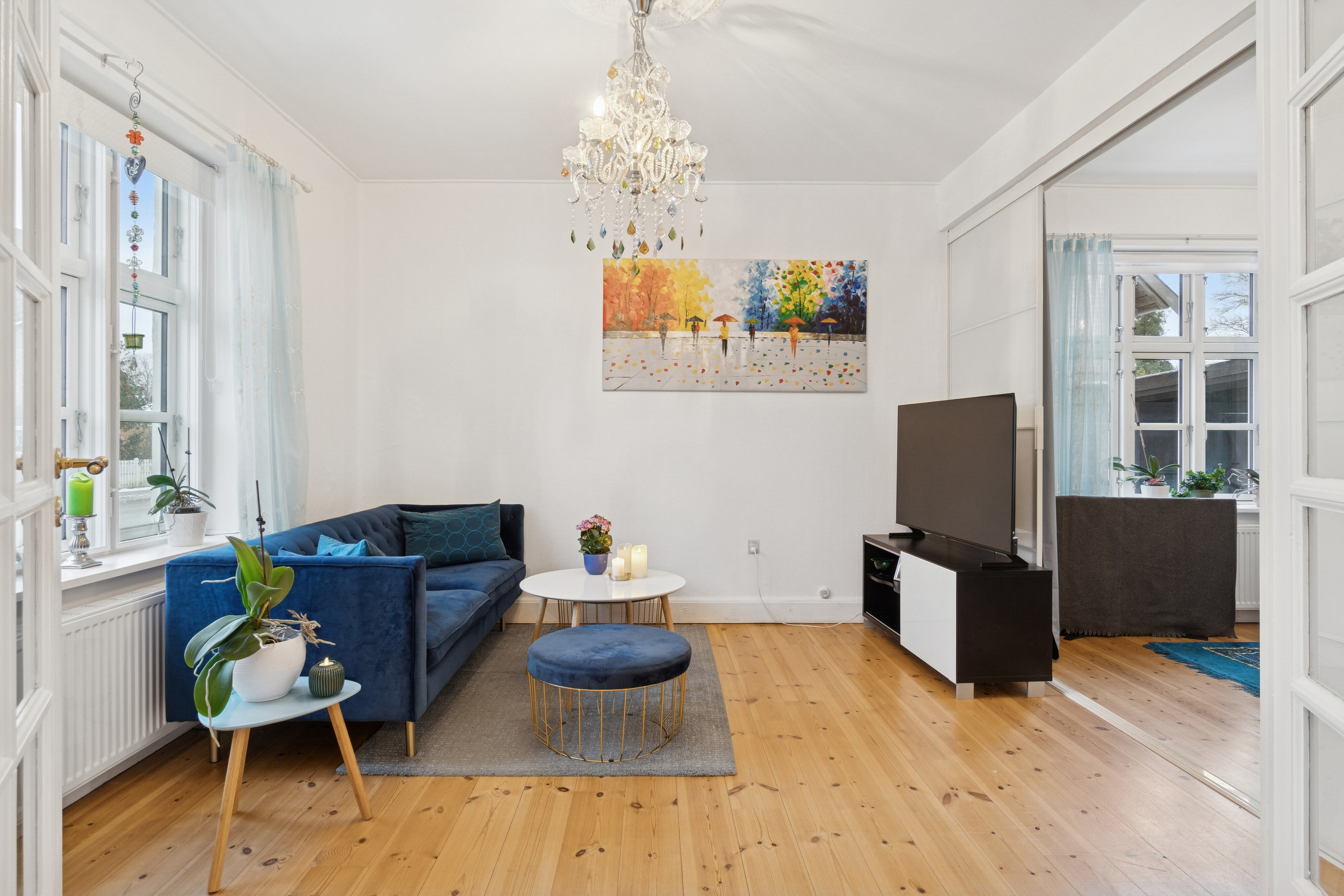 Fremhævet stue billede i fuldskærmstilstand. Billede af Bregentvedvej 53, 4690 Haslev