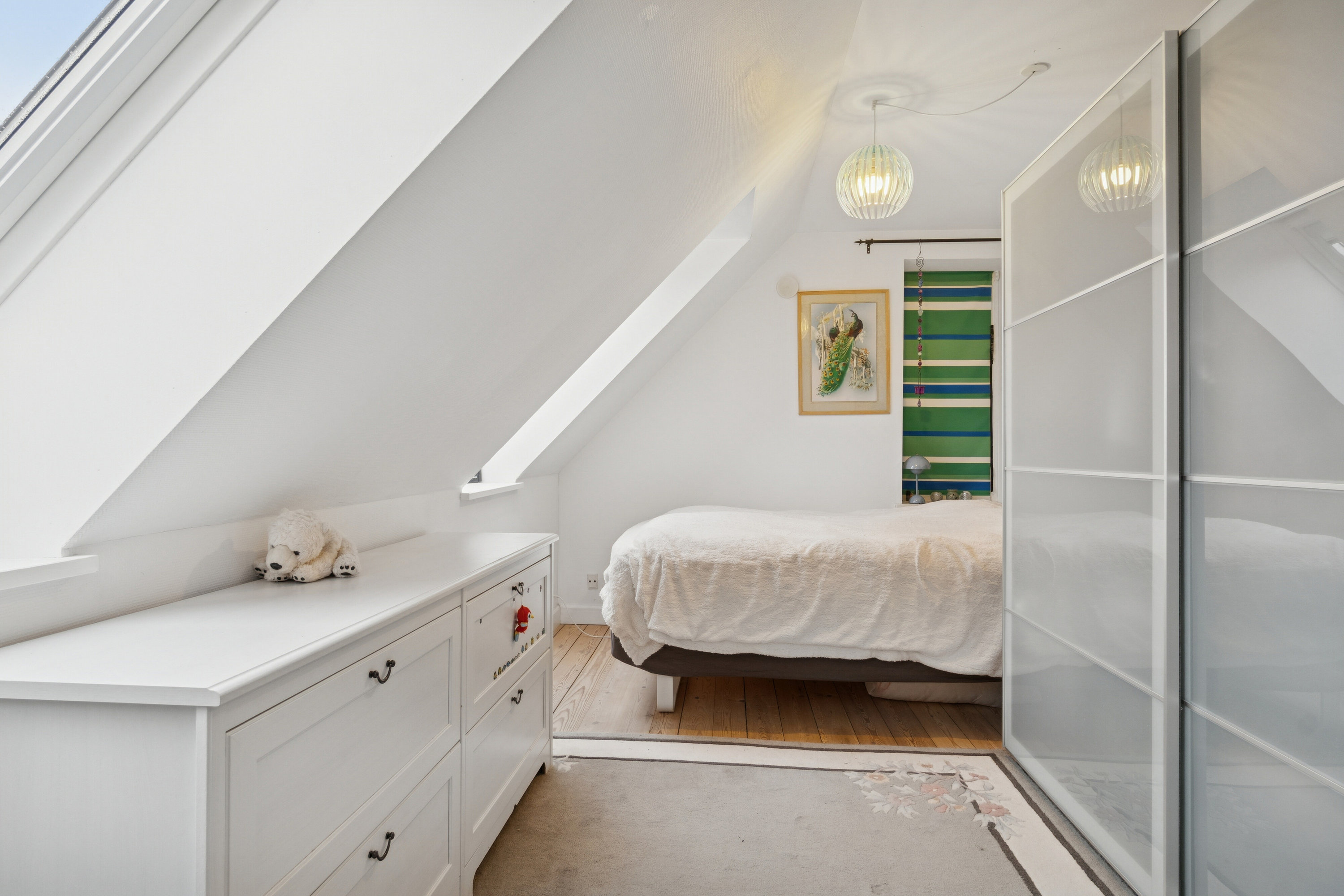 Fremhævet soveværelse billede i fuldskærmstilstand. Billede af Bregentvedvej 53, 4690 Haslev