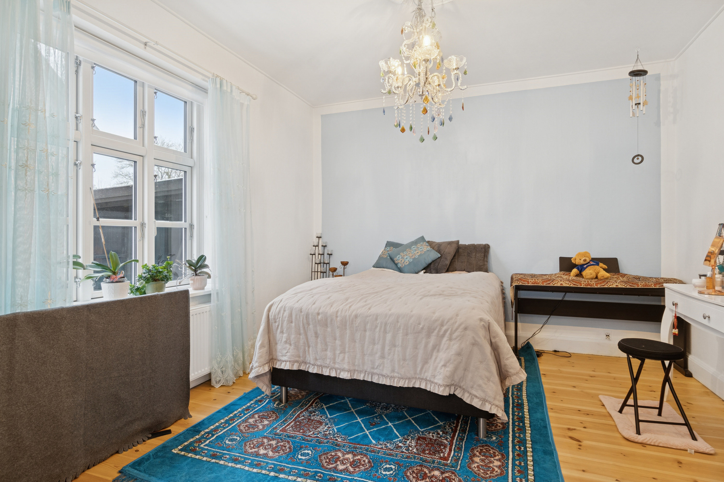 Fremhævet soveværelse billede i fuldskærmstilstand. Billede af Bregentvedvej 53, 4690 Haslev