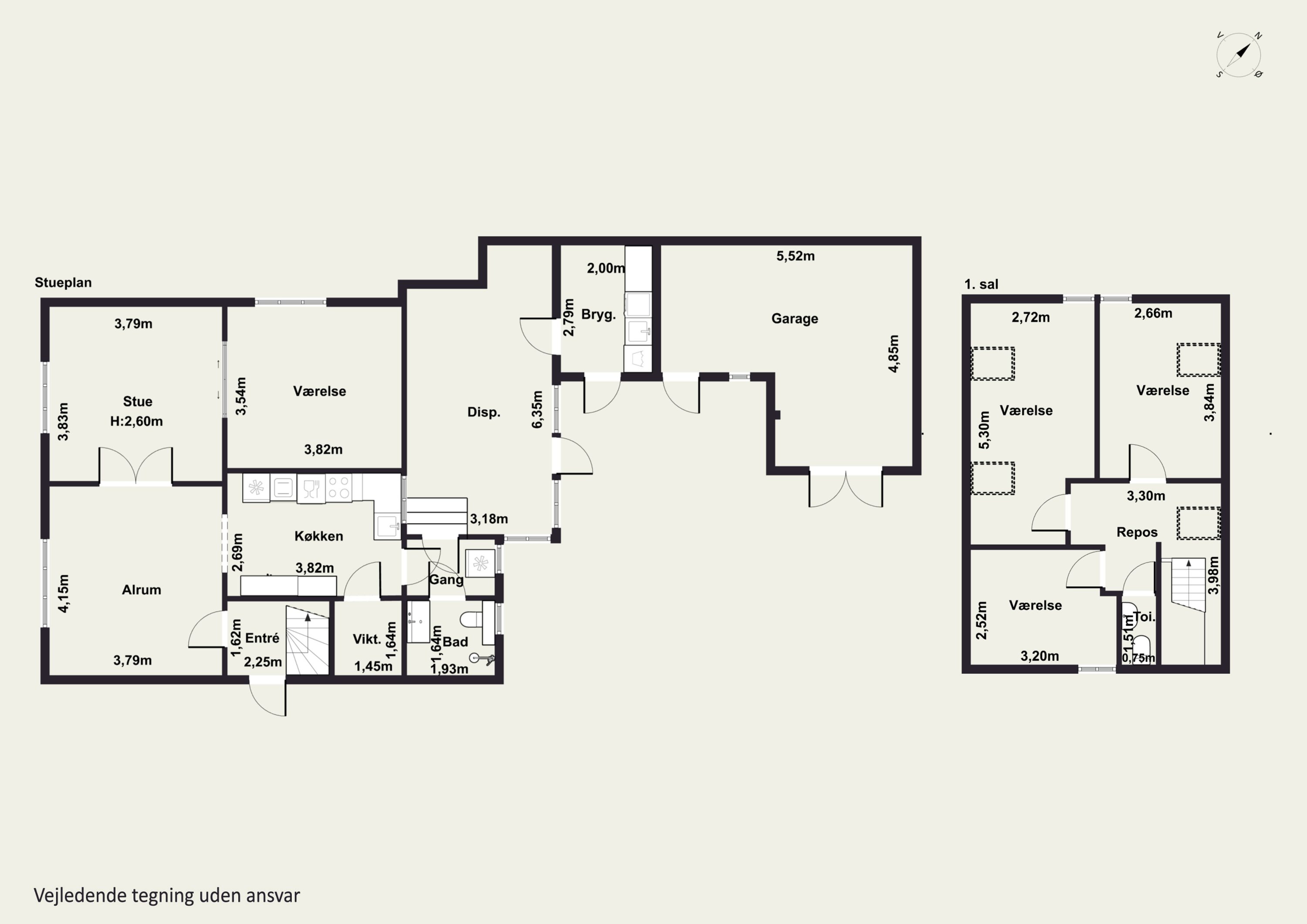 Plantegninger billede af Bregentvedvej 53, 4690 Haslev