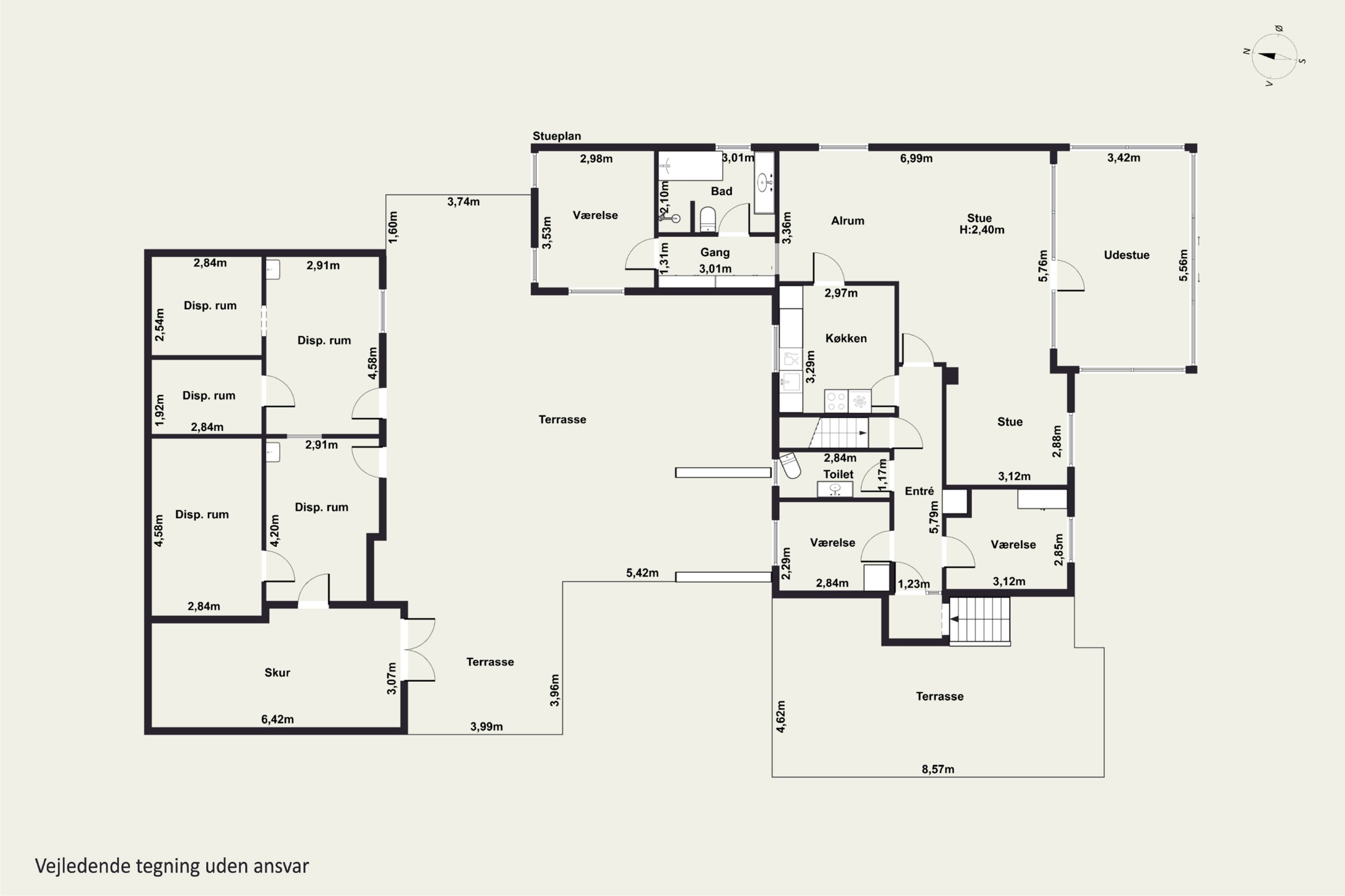 Plantegninger billede af Holmevej 23, Næstelsø, 4700 Næstved