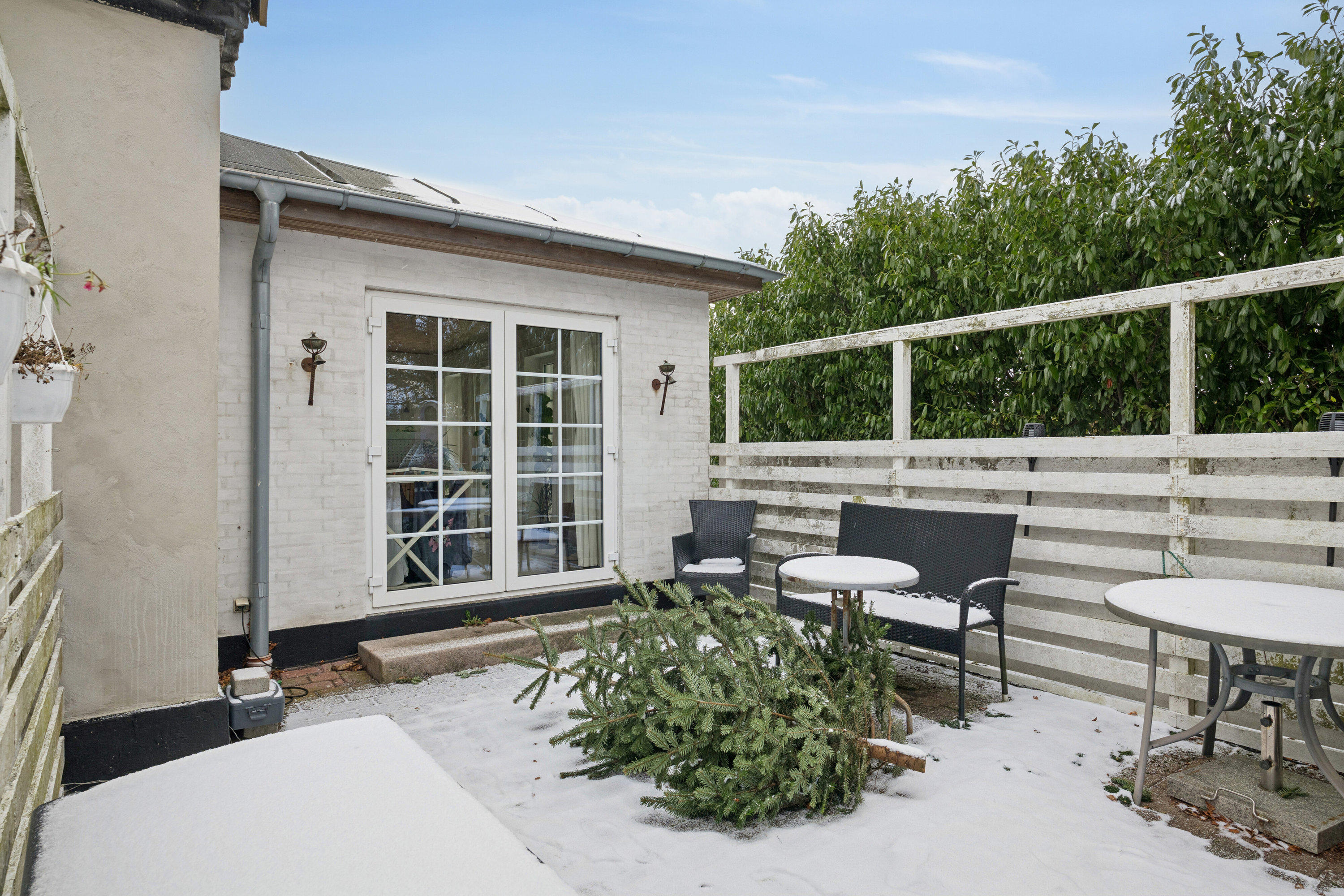 Fremhævet terrasse billede i fuldskærmstilstand. Billede af Gl Præstøvej 33, 4735 Mern