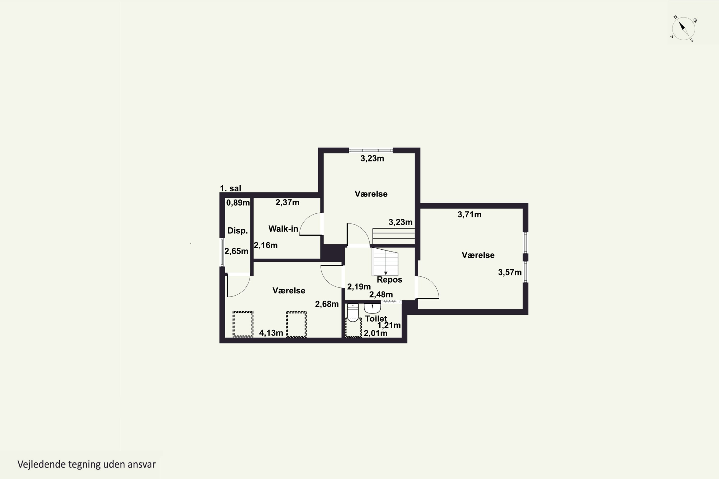 Plantegninger billede af Gl Præstøvej 33, 4735 Mern