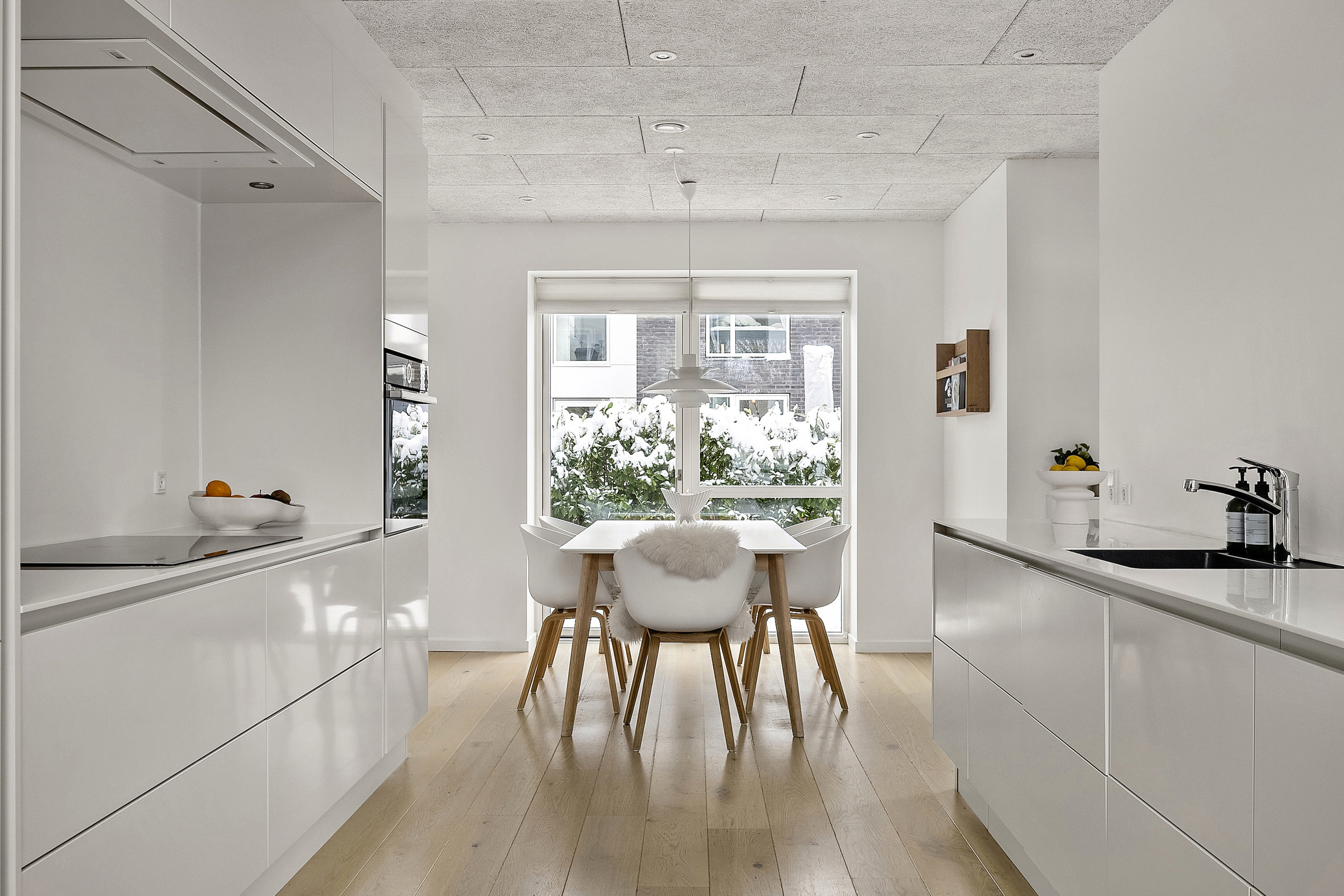 Fremhævet spisekøkken billede i fuldskærmstilstand. Billede af Østergårds Alle 68, 8362 Hørning