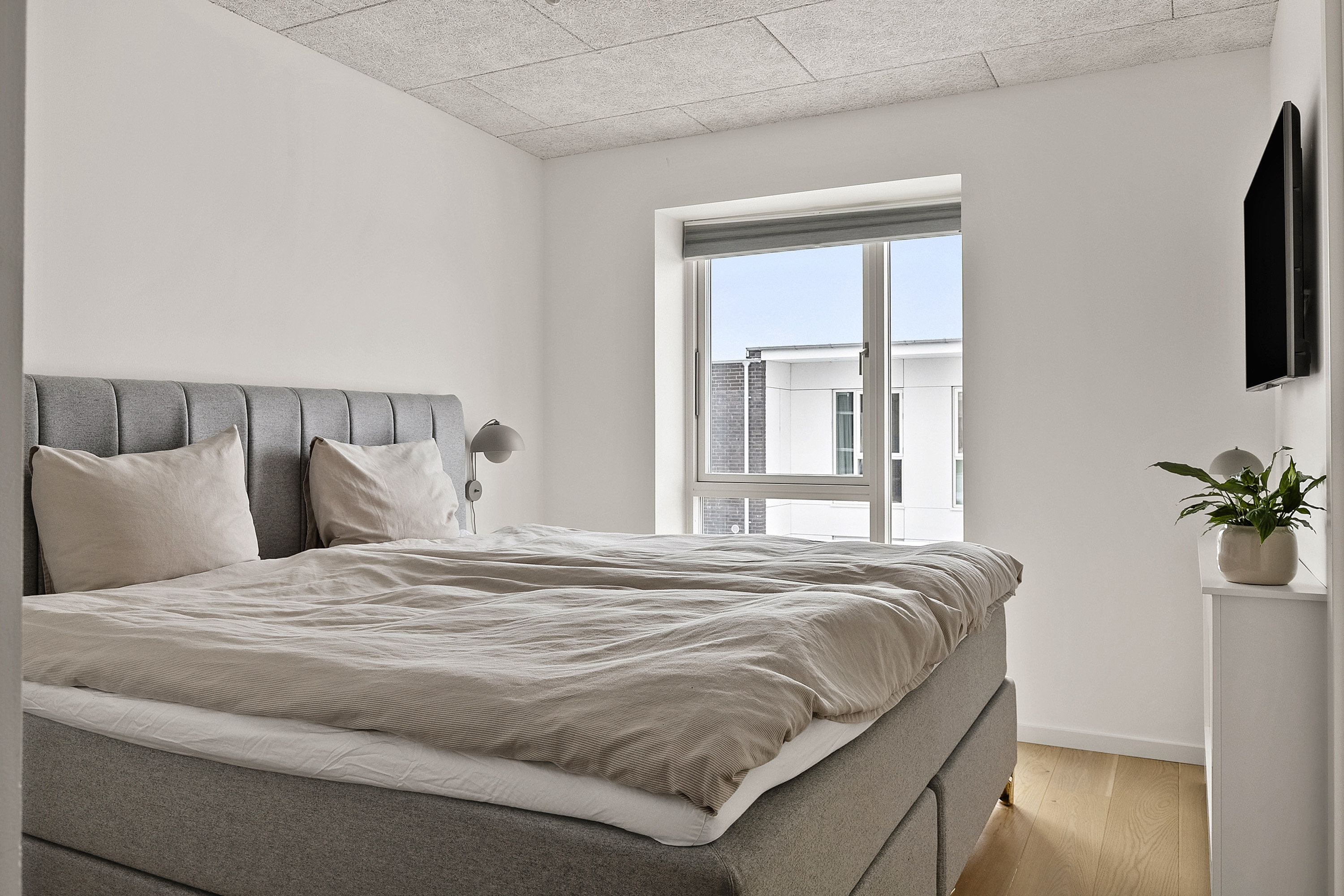 Fremhævet soveværelse billede i fuldskærmstilstand. Billede af Østergårds Alle 68, 8362 Hørning