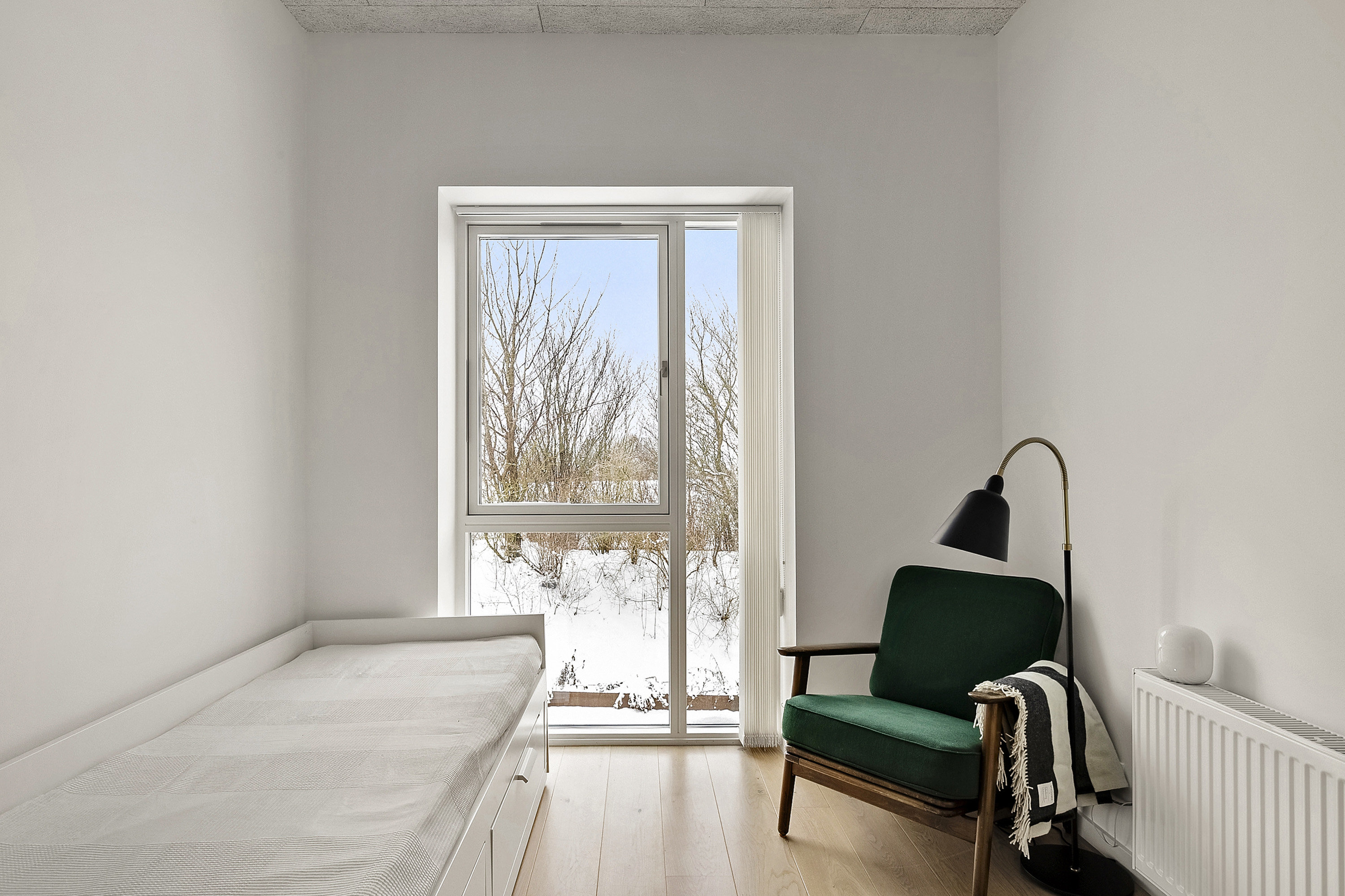 Fremhævet soveværelse billede i fuldskærmstilstand. Billede af Østergårds Alle 68, 8362 Hørning