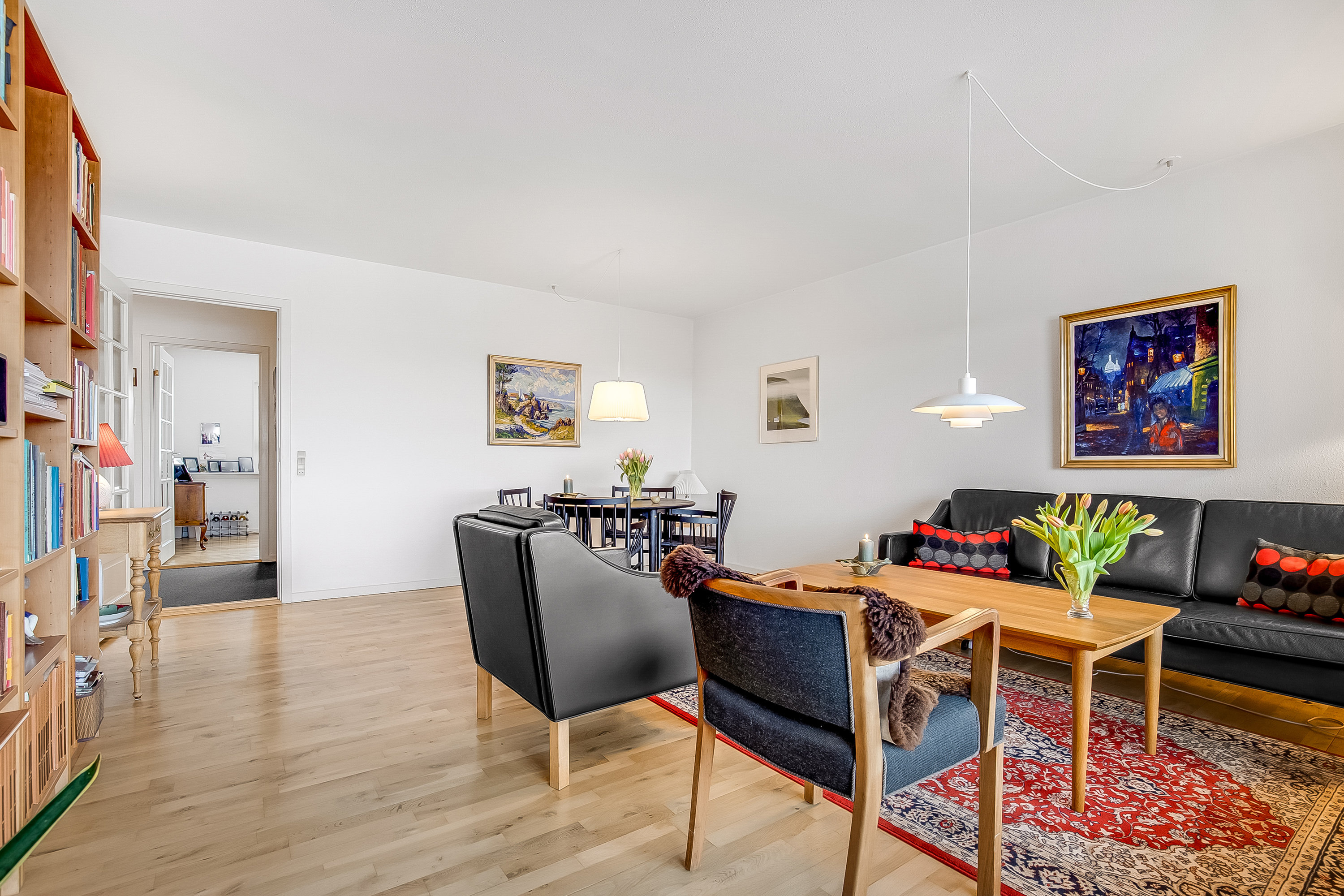 Miniaturebillede 2: stue. Billede af Egely Alle 1, 2. tv., Møholm, 7100 Vejle