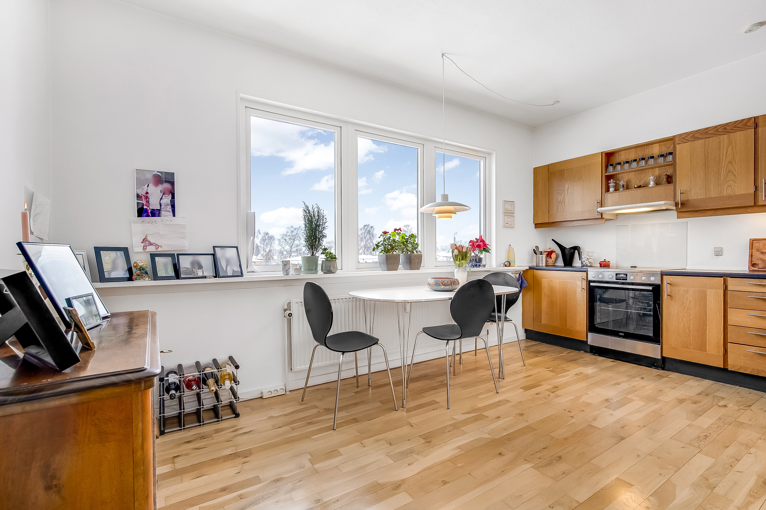 Fremhævet køkken billede i fuldskærmstilstand. Billede af Egely Alle 1, 2. tv., Møholm, 7100 Vejle