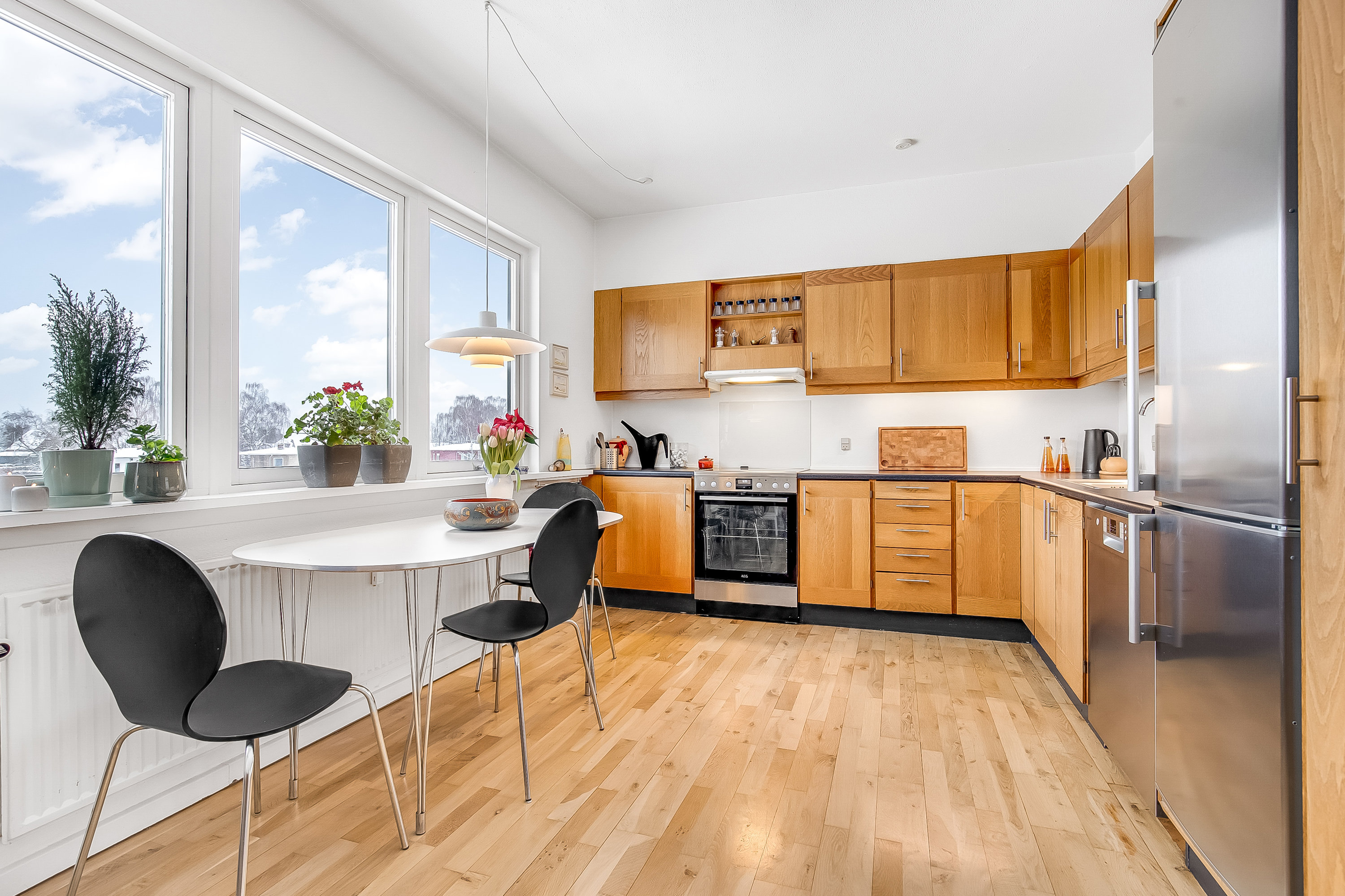 Fremhævet køkken billede i fuldskærmstilstand. Billede af Egely Alle 1, 2. tv., Møholm, 7100 Vejle