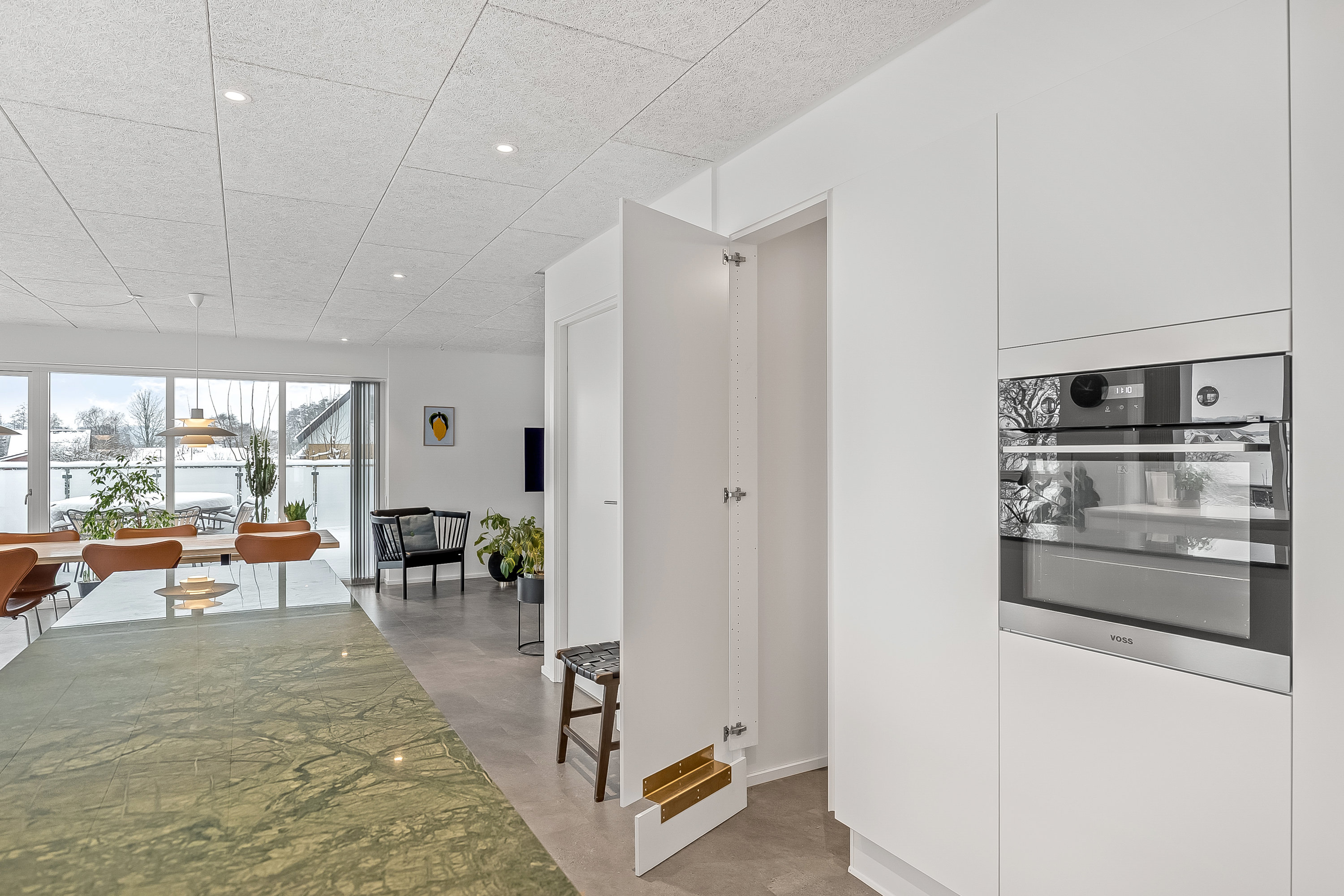 Fremhævet viktualierum billede i fuldskærmstilstand. Billede af Niels Pedersens Vej 5, Trædballe, 7100 Vejle