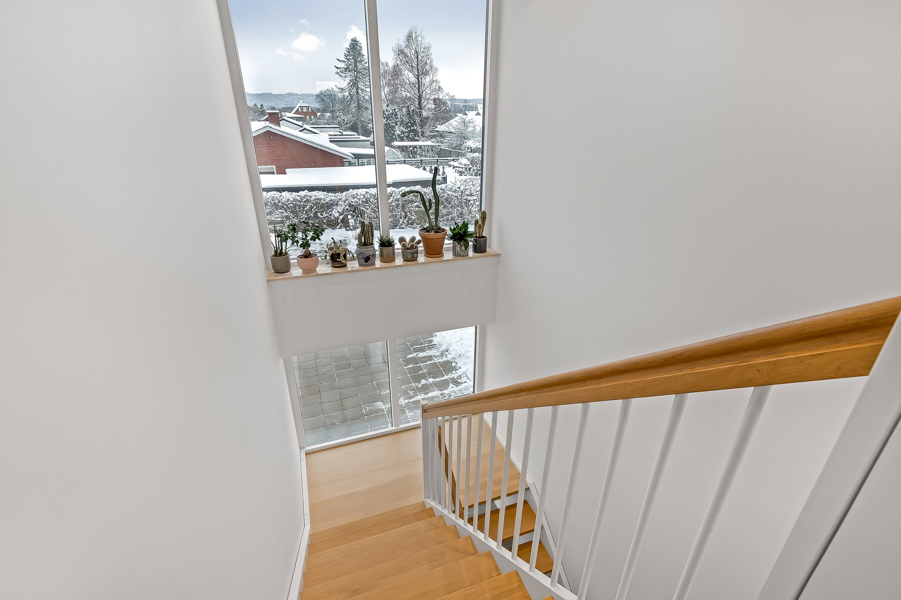 Fremhævet trappe billede i fuldskærmstilstand. Billede af Niels Pedersens Vej 5, Trædballe, 7100 Vejle