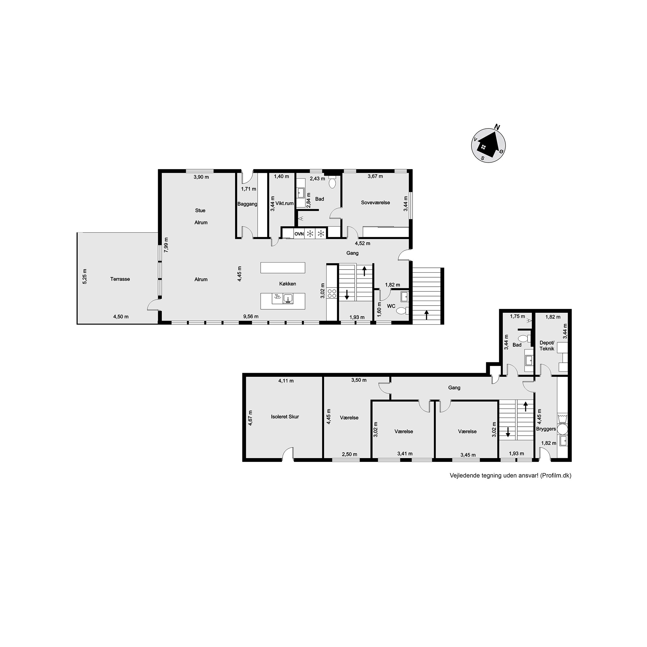 Plantegninger billede af Niels Pedersens Vej 5, Trædballe, 7100 Vejle