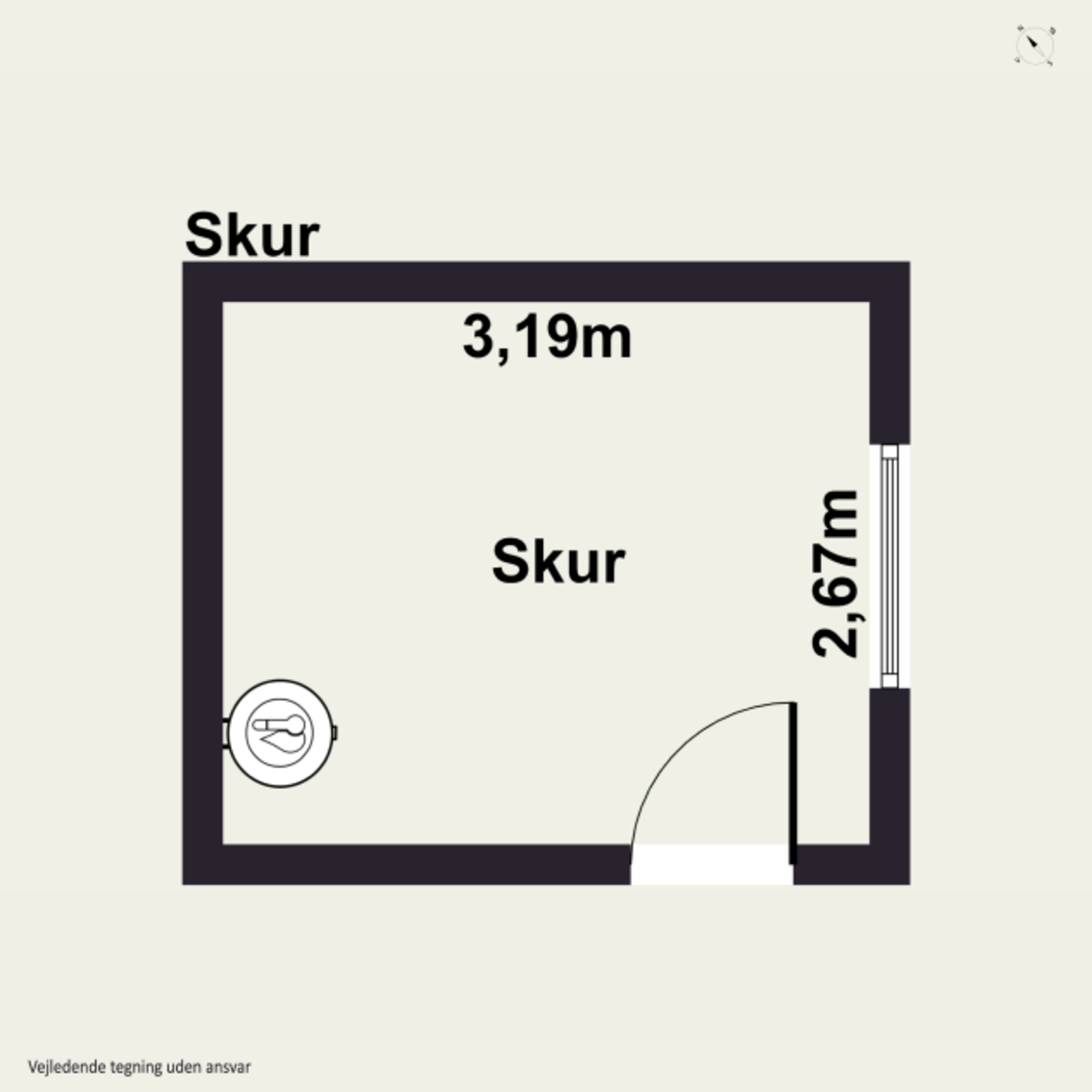 Plantegninger billede af Skovfyrren 4, 8620 Kjellerup