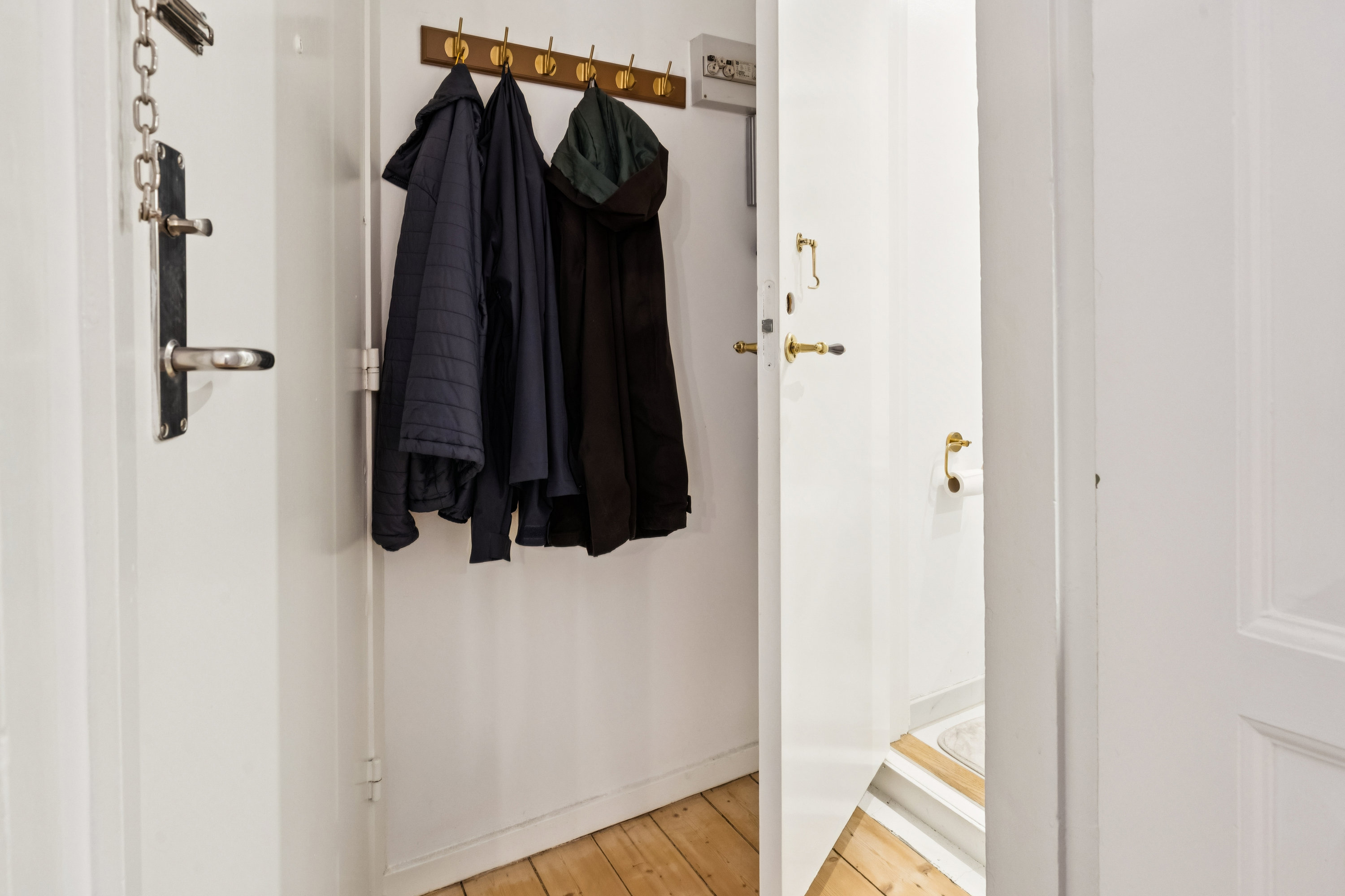 Fremhævet entré billede i fuldskærmstilstand. Billede af Louisegade 4, 1. th., 9000 Aalborg