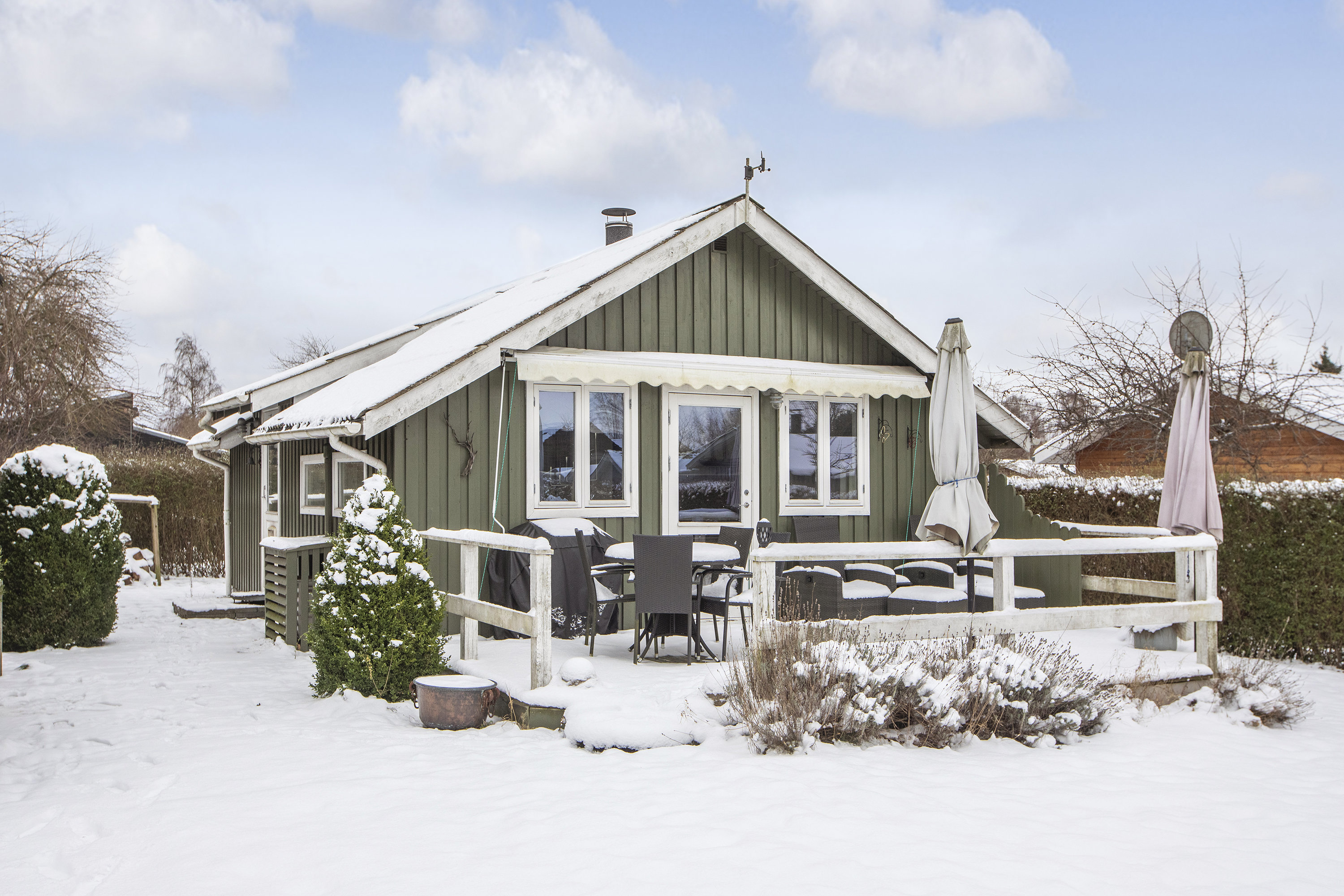 Fritidshus: Set fra haven på Asynjevej 40, 2740 Skovlunde