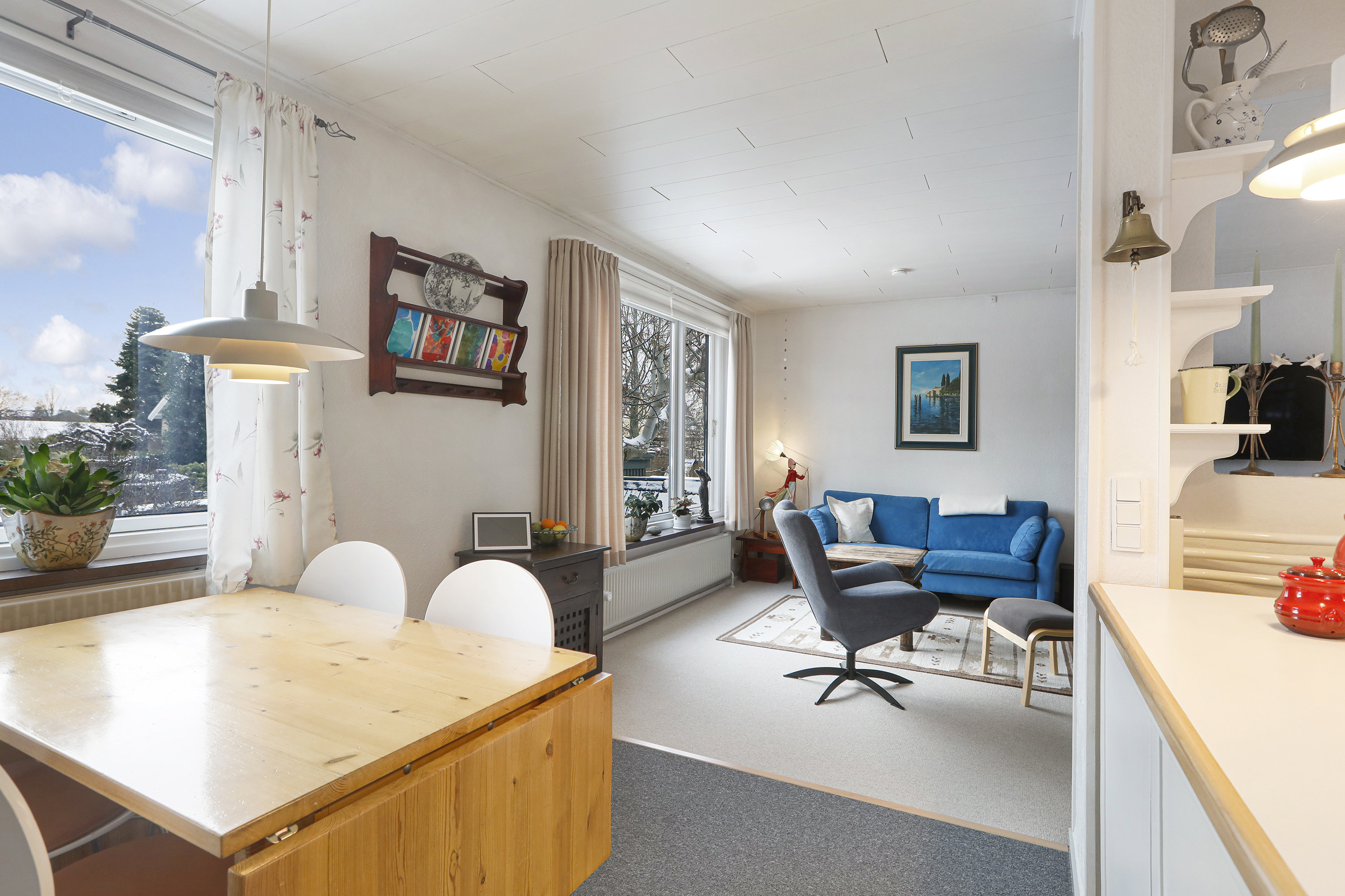 Fremhævet stue billede i fuldskærmstilstand. Billede af Marievej 24, 2740 Skovlunde