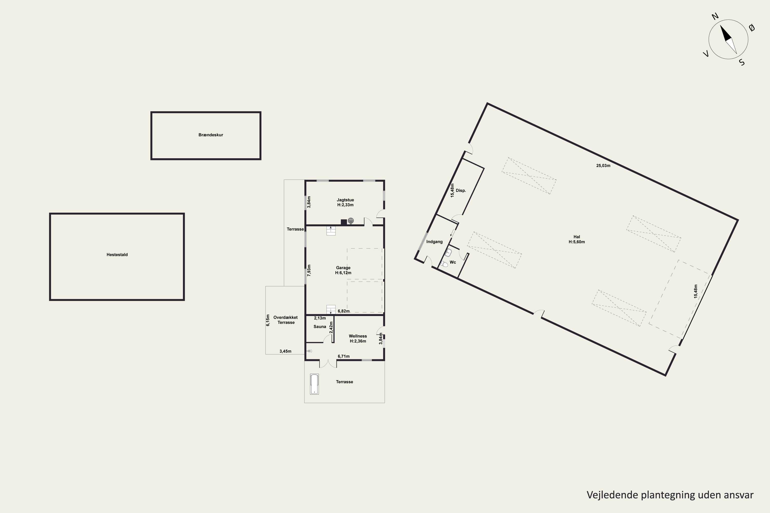 Plantegninger billede af Hevring Møllevej 28, Hevring, 8950 Ørsted