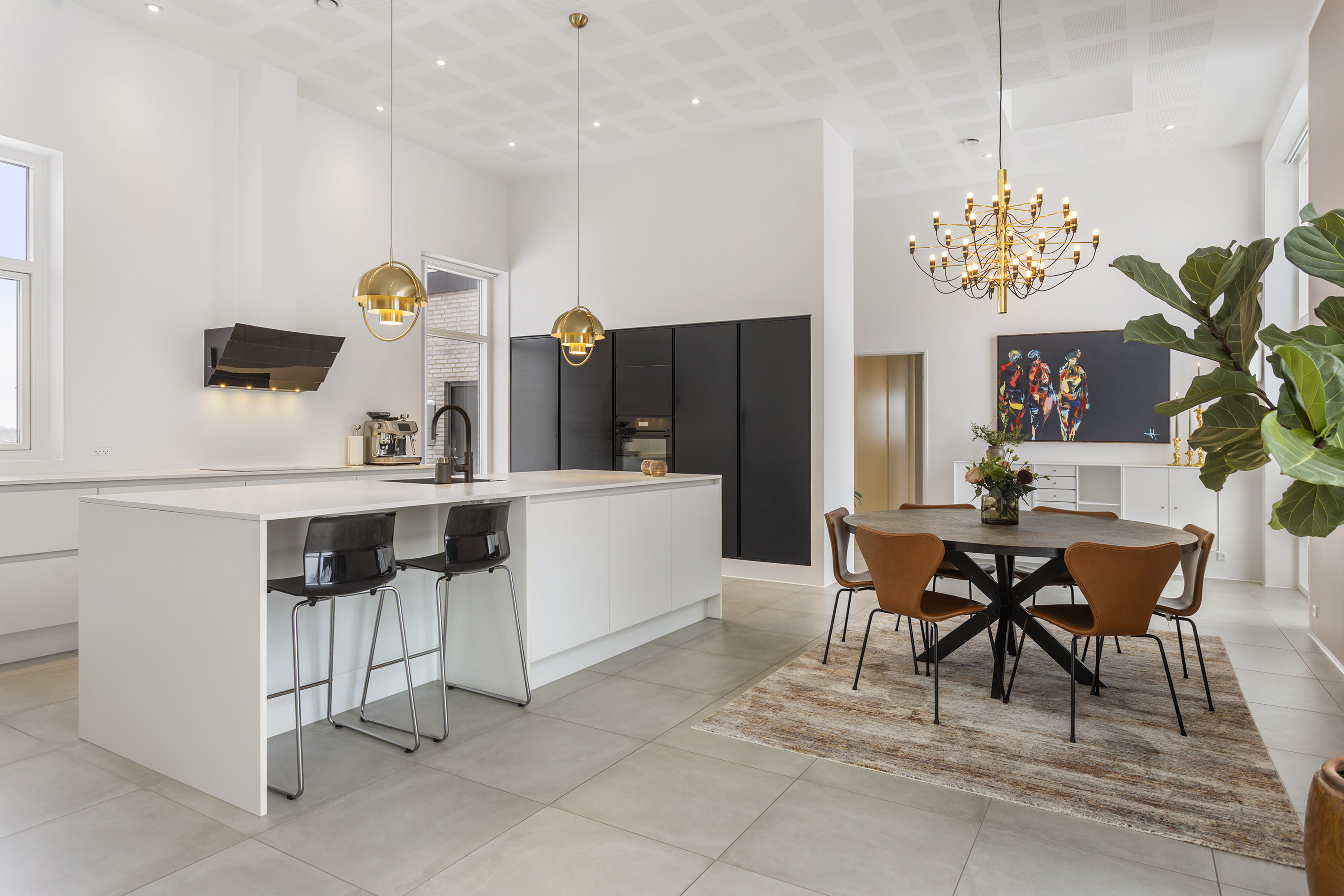 Fremhævet køkken billede i fuldskærmstilstand. Billede af Vesteråsene 24, 9900 Frederikshavn