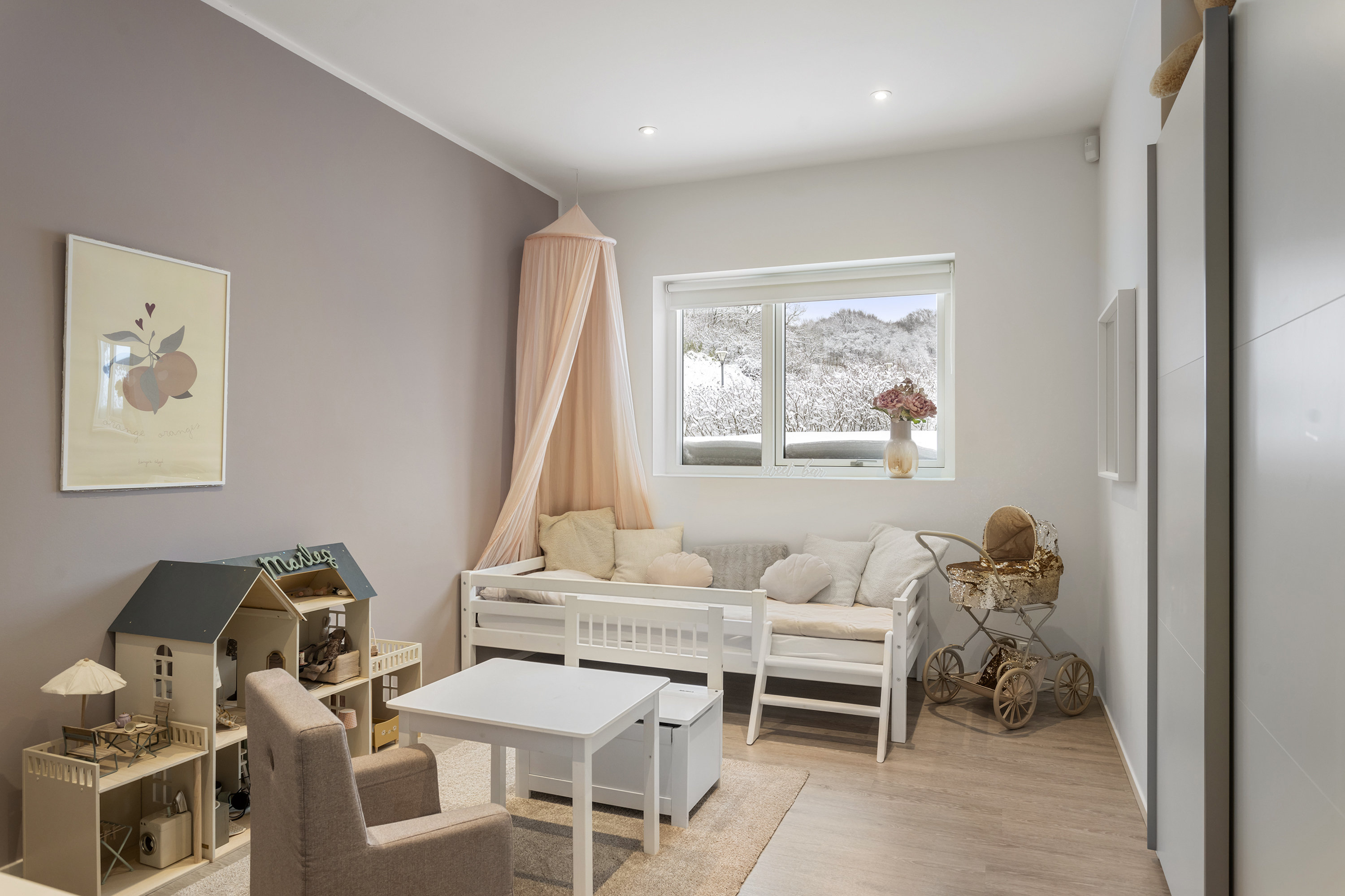 Fremhævet værelse billede i fuldskærmstilstand. Billede af Vesteråsene 24, 9900 Frederikshavn