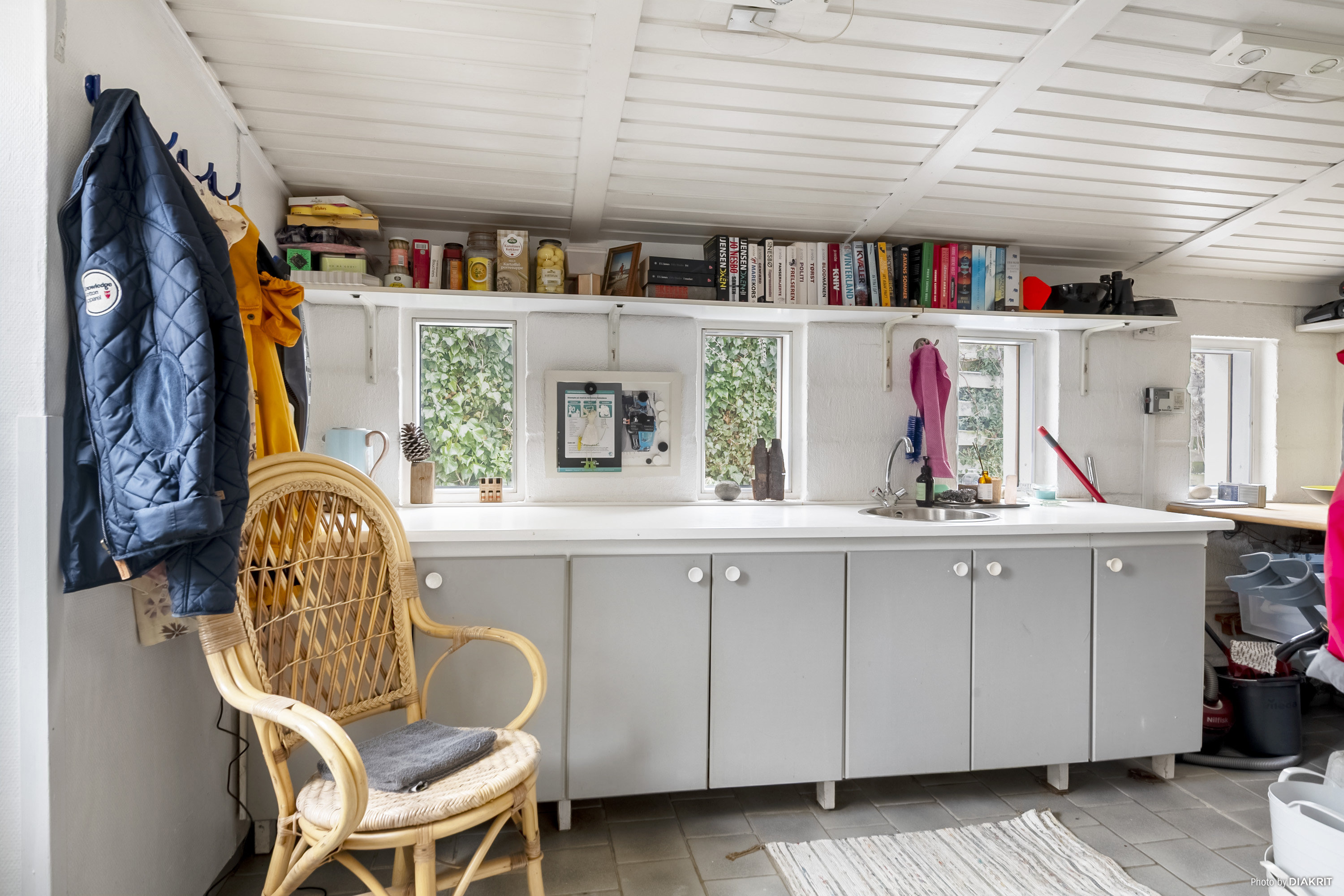 Fremhævet køkken billede i fuldskærmstilstand. Billede af Villavej 3B, Hou, 8300 Odder