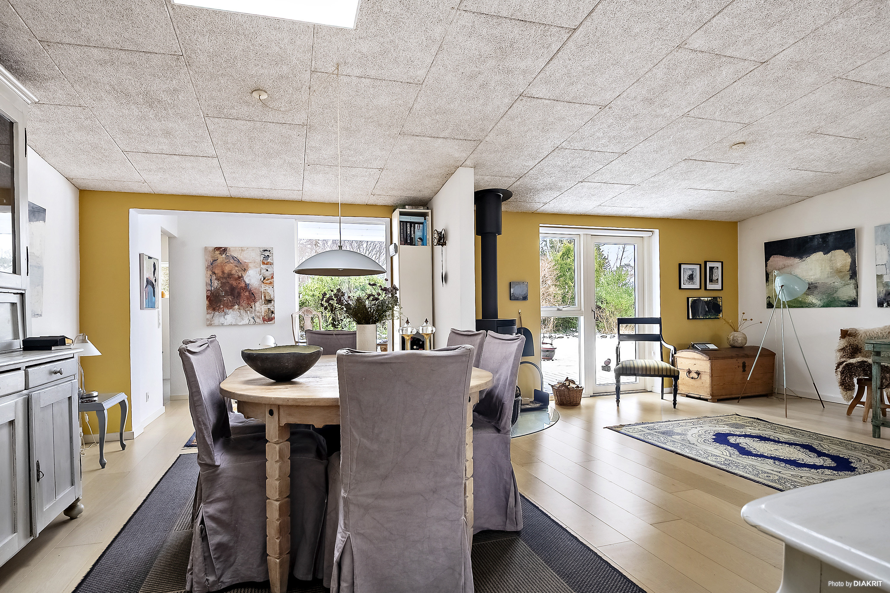 Fremhævet spisestue billede i fuldskærmstilstand. Billede af Villavej 3B, Hou, 8300 Odder