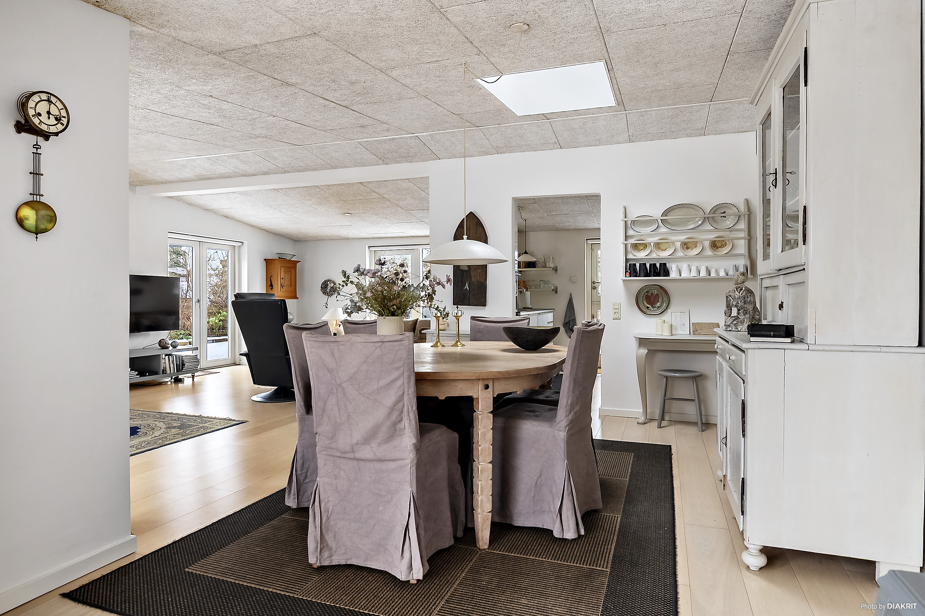 Fremhævet spisestue billede i fuldskærmstilstand. Billede af Villavej 3B, Hou, 8300 Odder