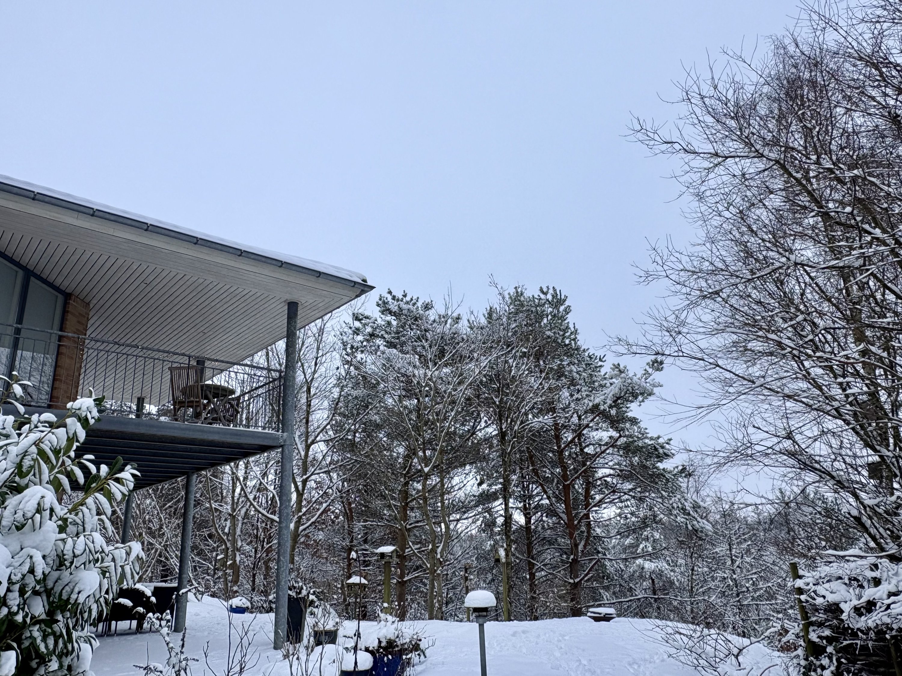 Fremhævet vinterbillede billede i fuldskærmstilstand. Billede af Holmekollen 8, Voervadsbro, 8660 Skanderborg