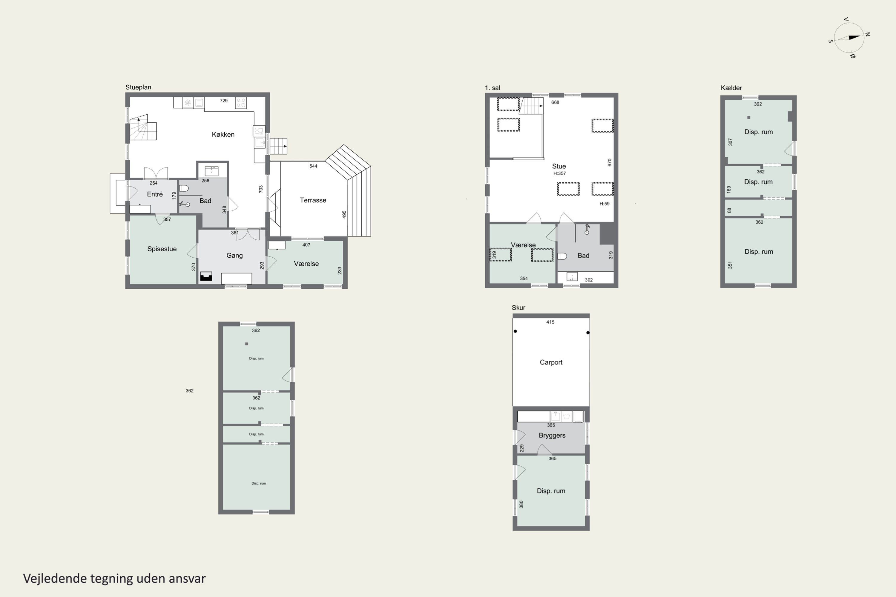 Plantegninger billede af Hellig Andersvej 12, 4200 Slagelse