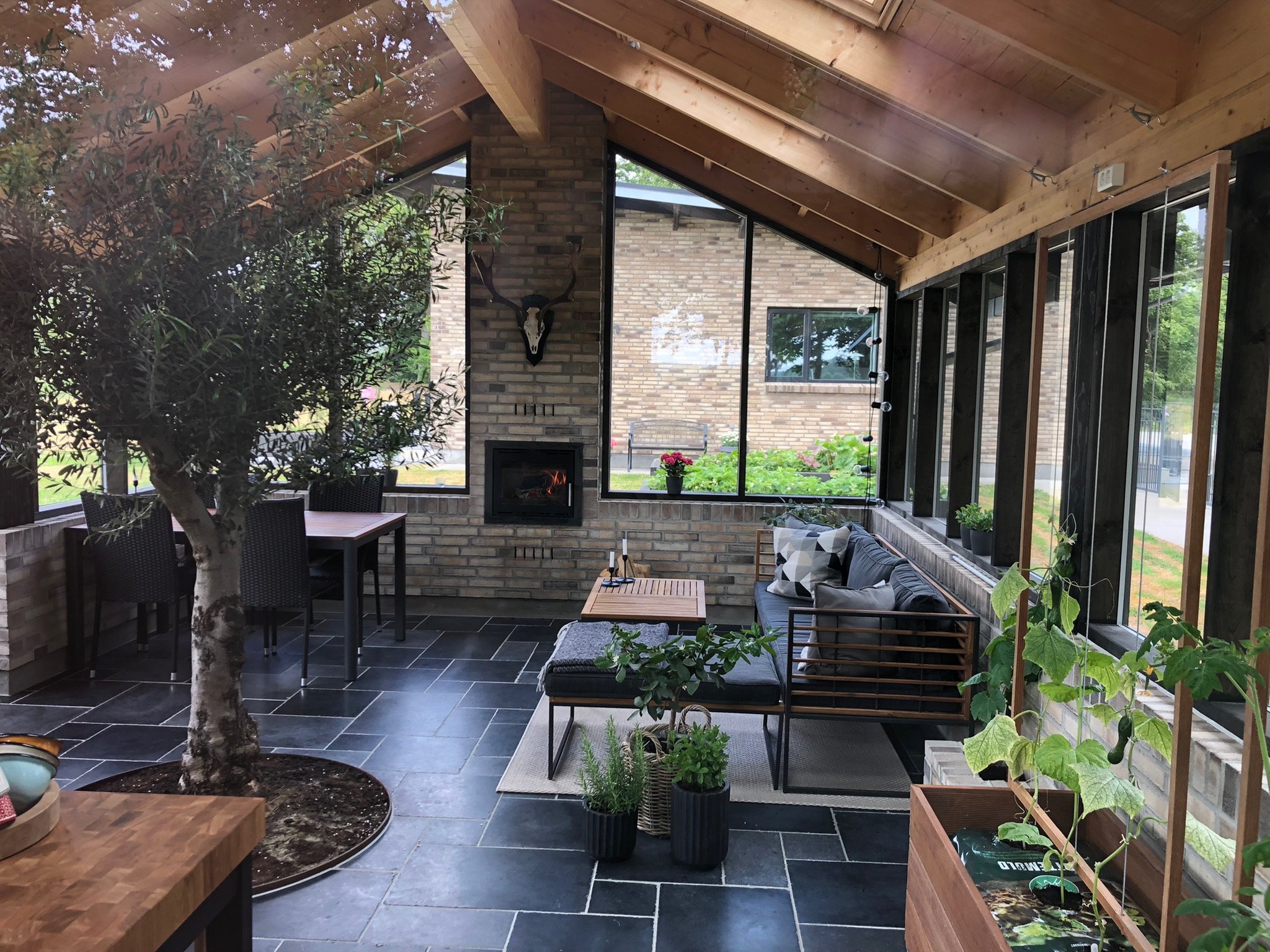 Fremhævet  billede i fuldskærmstilstand. Billede af Honum Skovvej 13, 8762 Flemming