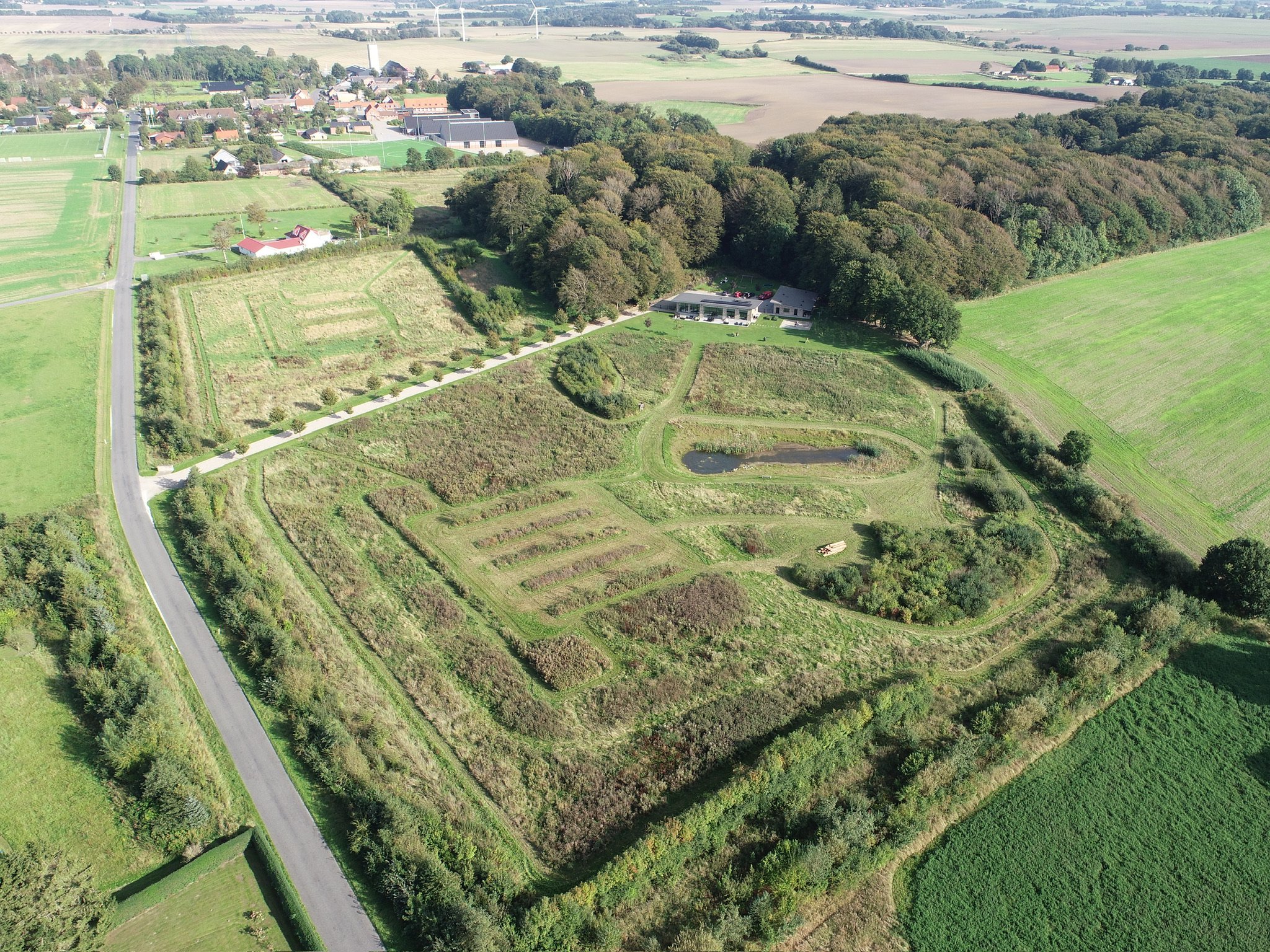 Fremhævet  billede i fuldskærmstilstand. Billede af Honum Skovvej 13, 8762 Flemming