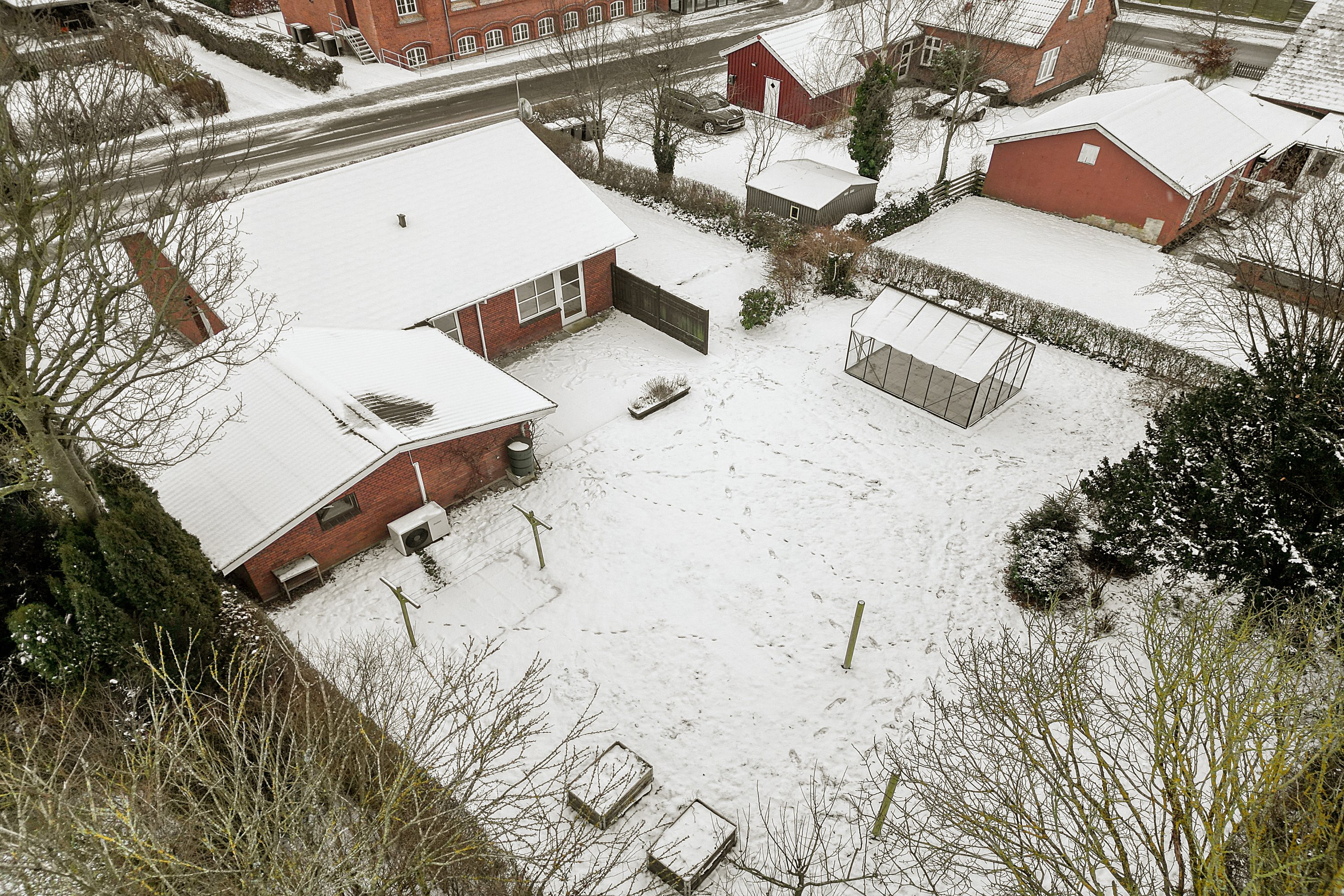 Fremhævet luftfoto billede i fuldskærmstilstand. Billede af Pilevej 1, 4340 Tølløse