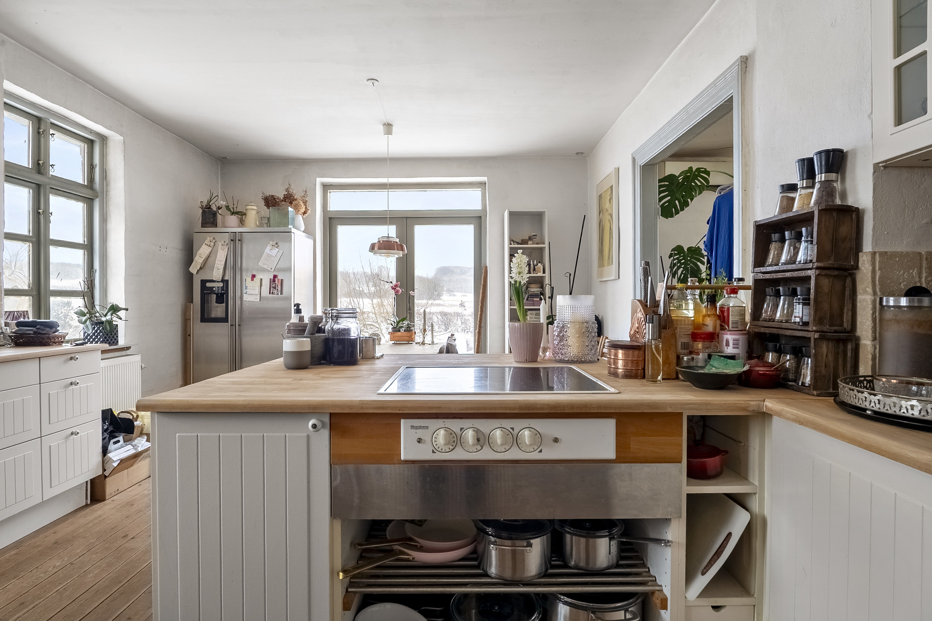 Fremhævet køkken billede i fuldskærmstilstand. Billede af Uthvej 89, 8700 Horsens