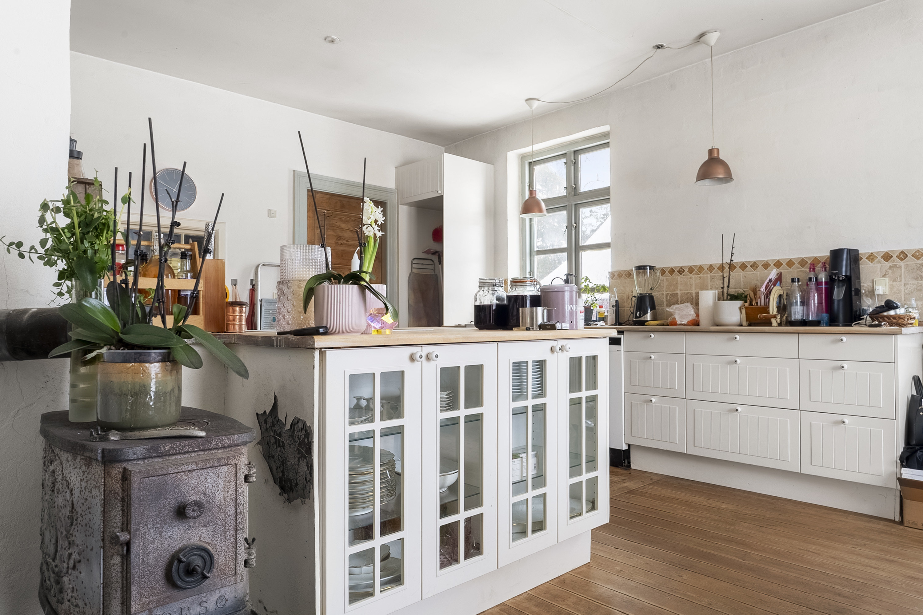 Fremhævet køkken billede i fuldskærmstilstand. Billede af Uthvej 89, 8700 Horsens