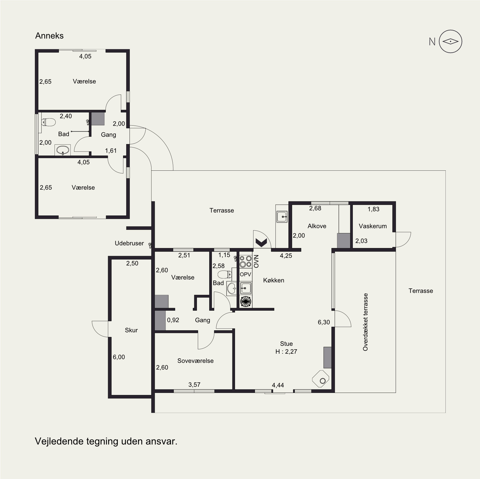 Plantegninger billede af Hjertegræsvej 22, 8789 Endelave